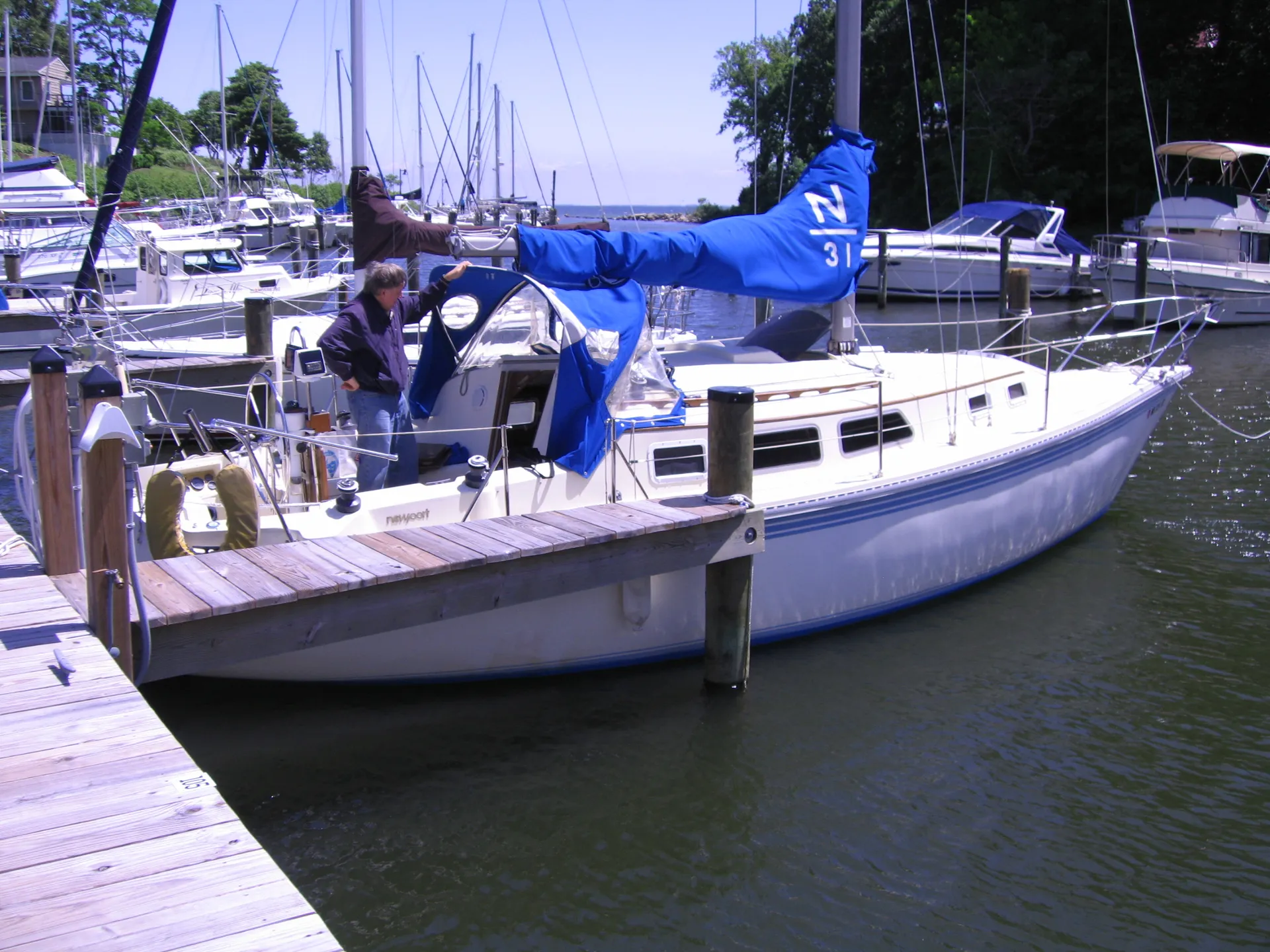 Newport by Capitol Yachts N-30 II in St. Leonard, MD — photo 5