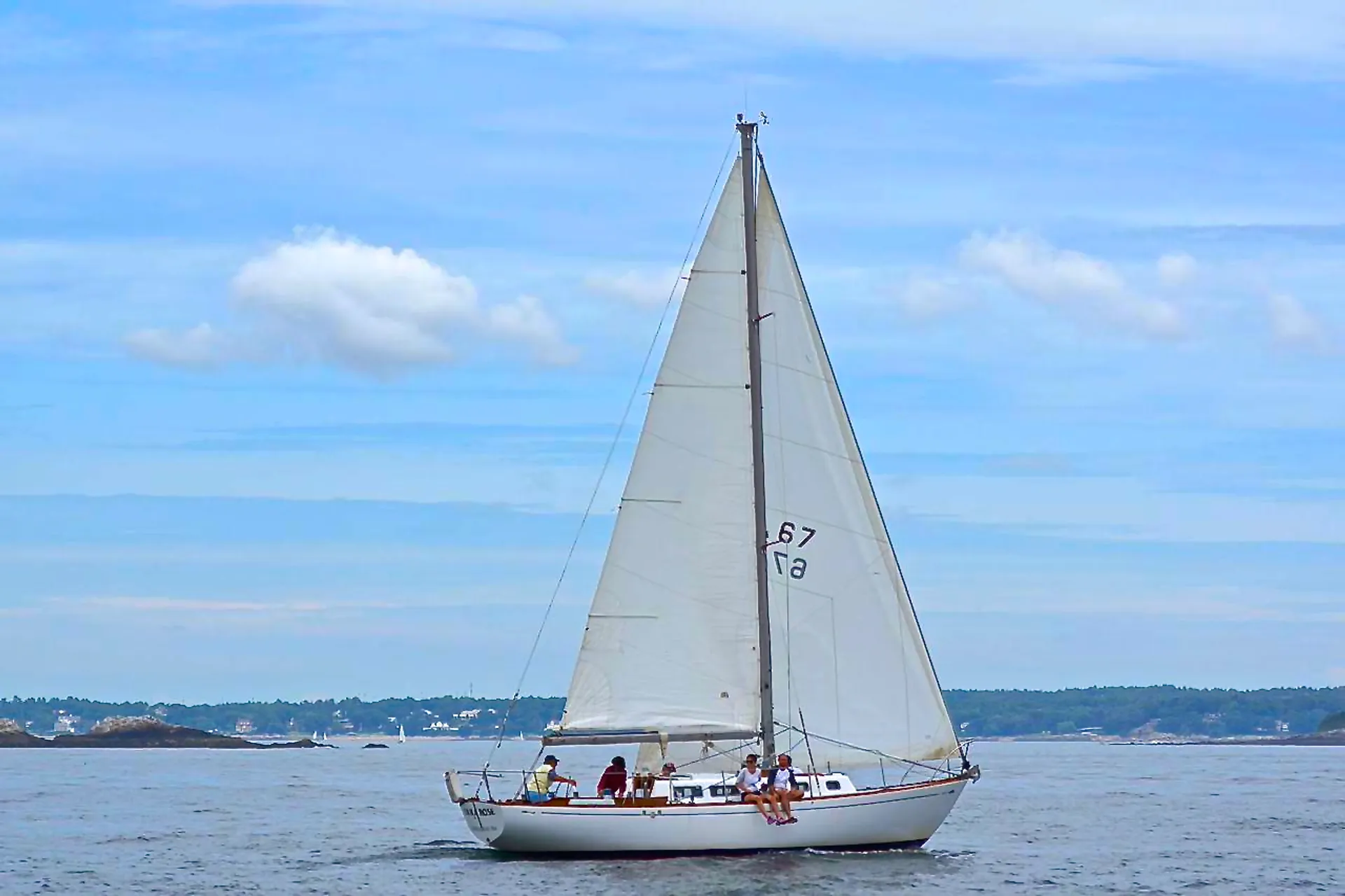 Sail from Marblehead Harbor 