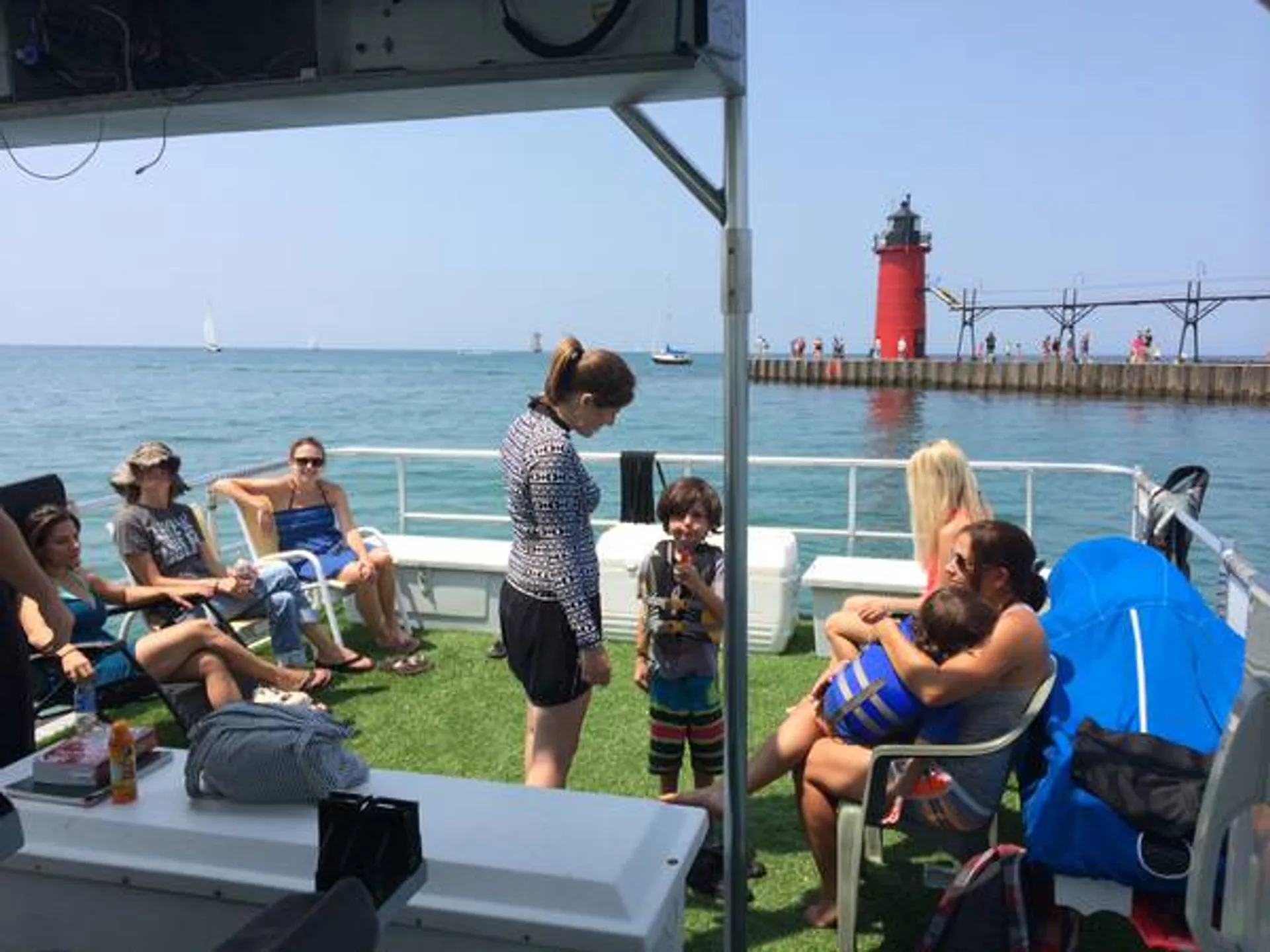 Custom  17x40 Custom 5 Pontoon deck boat in Chicago, IL — photo 6