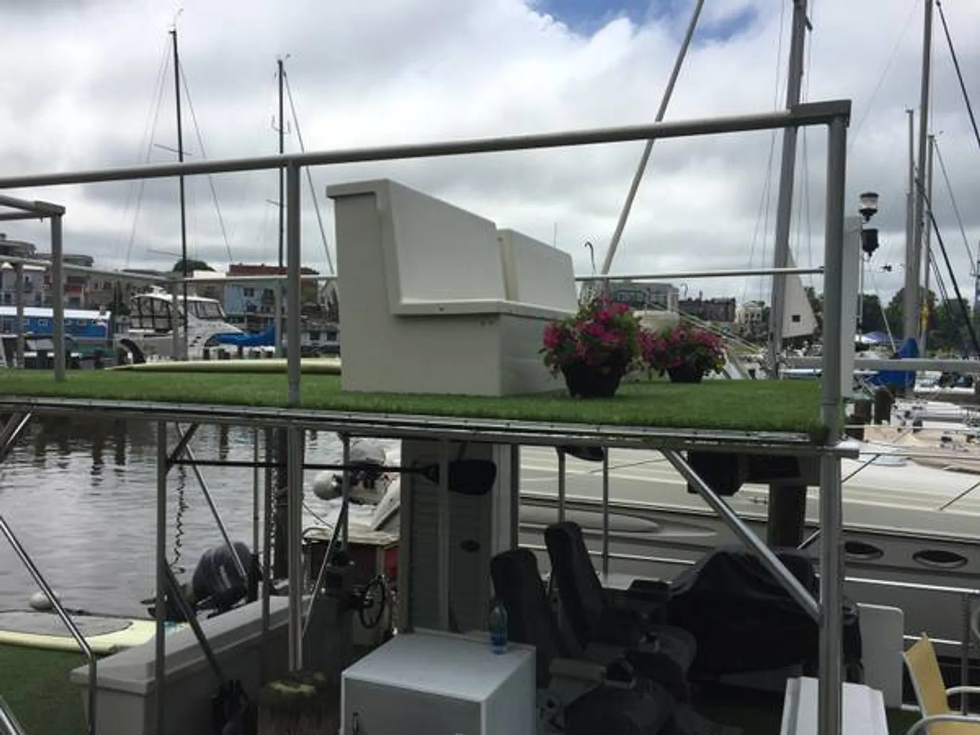 Custom  17x40 Custom 5 Pontoon deck boat in Chicago, IL — photo 7