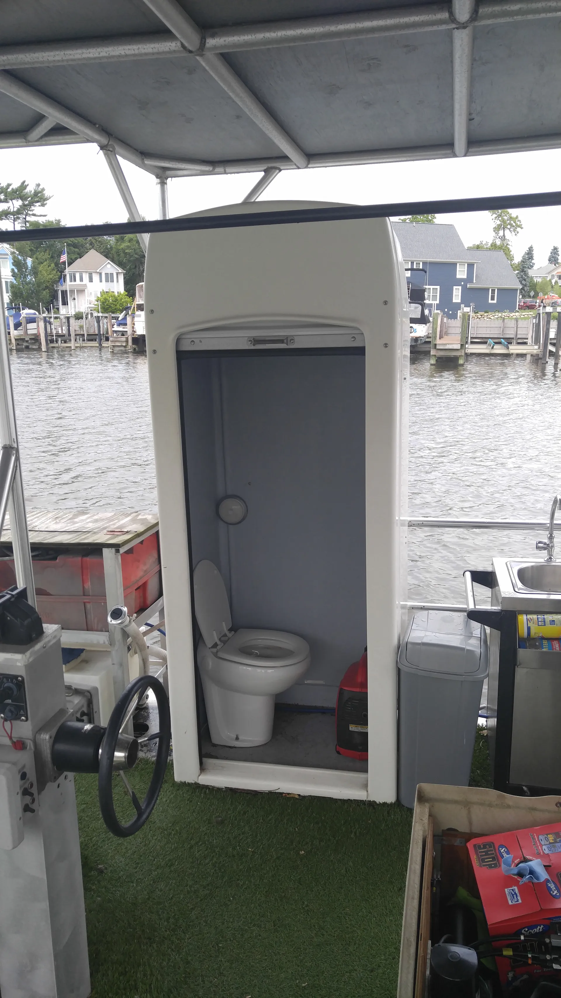 Custom  17x40 Custom 5 Pontoon deck boat in Chicago, IL — photo 8