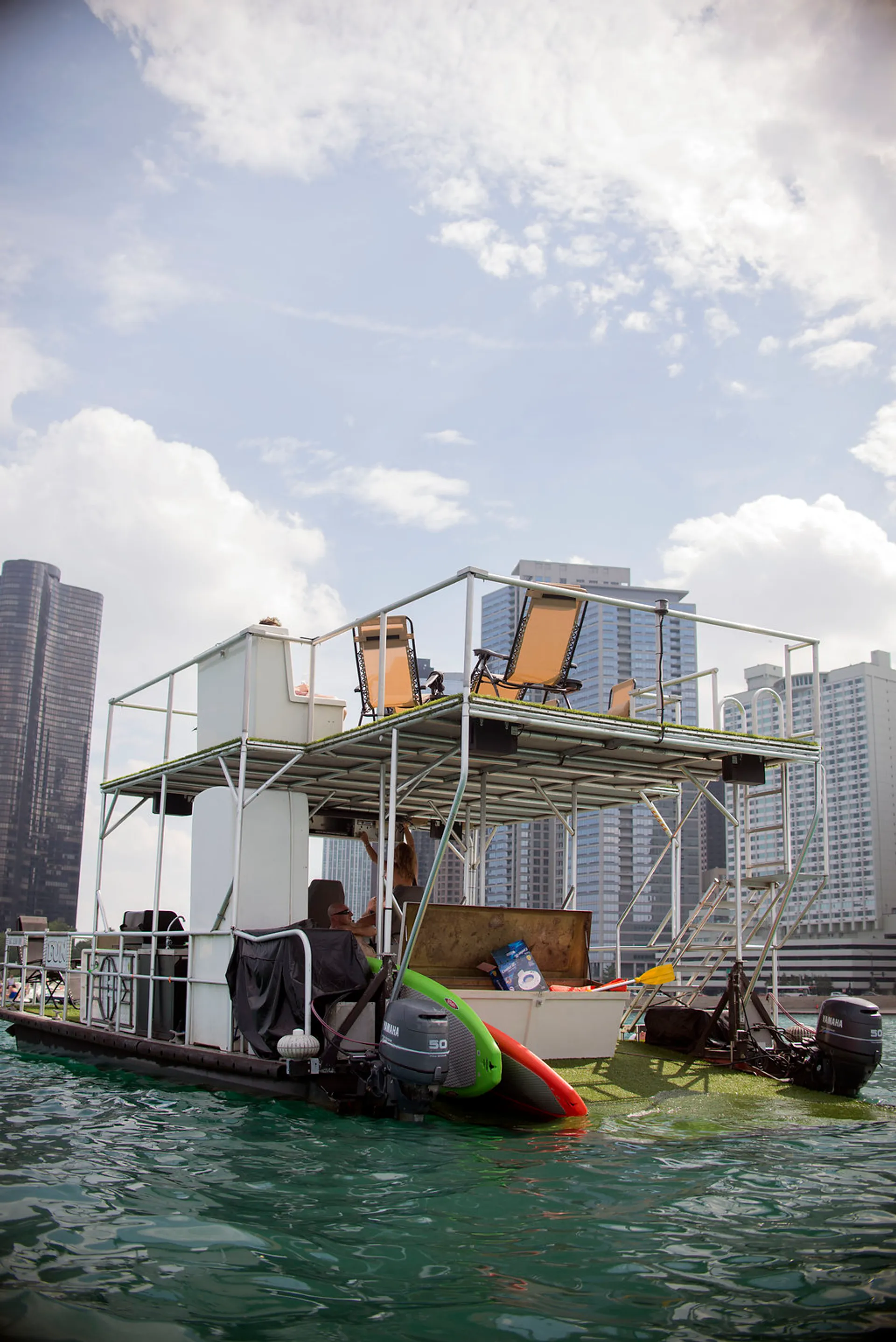 Custom  17x40 Custom 5 Pontoon deck boat in Chicago, IL — photo 10
