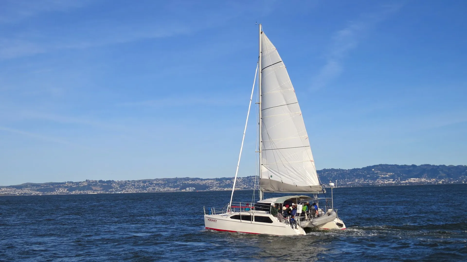 Safe &amp; solid sailing catamaran - Green power! Great location!