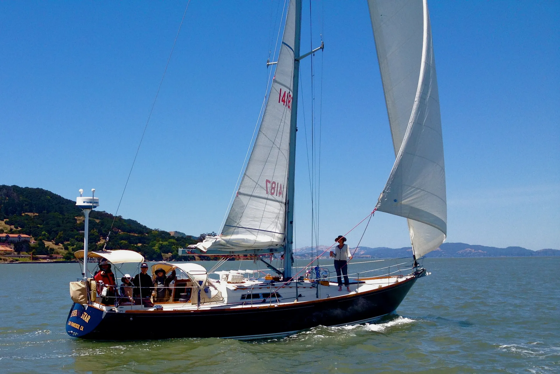 Sail the SF Bay on 43' sloop 