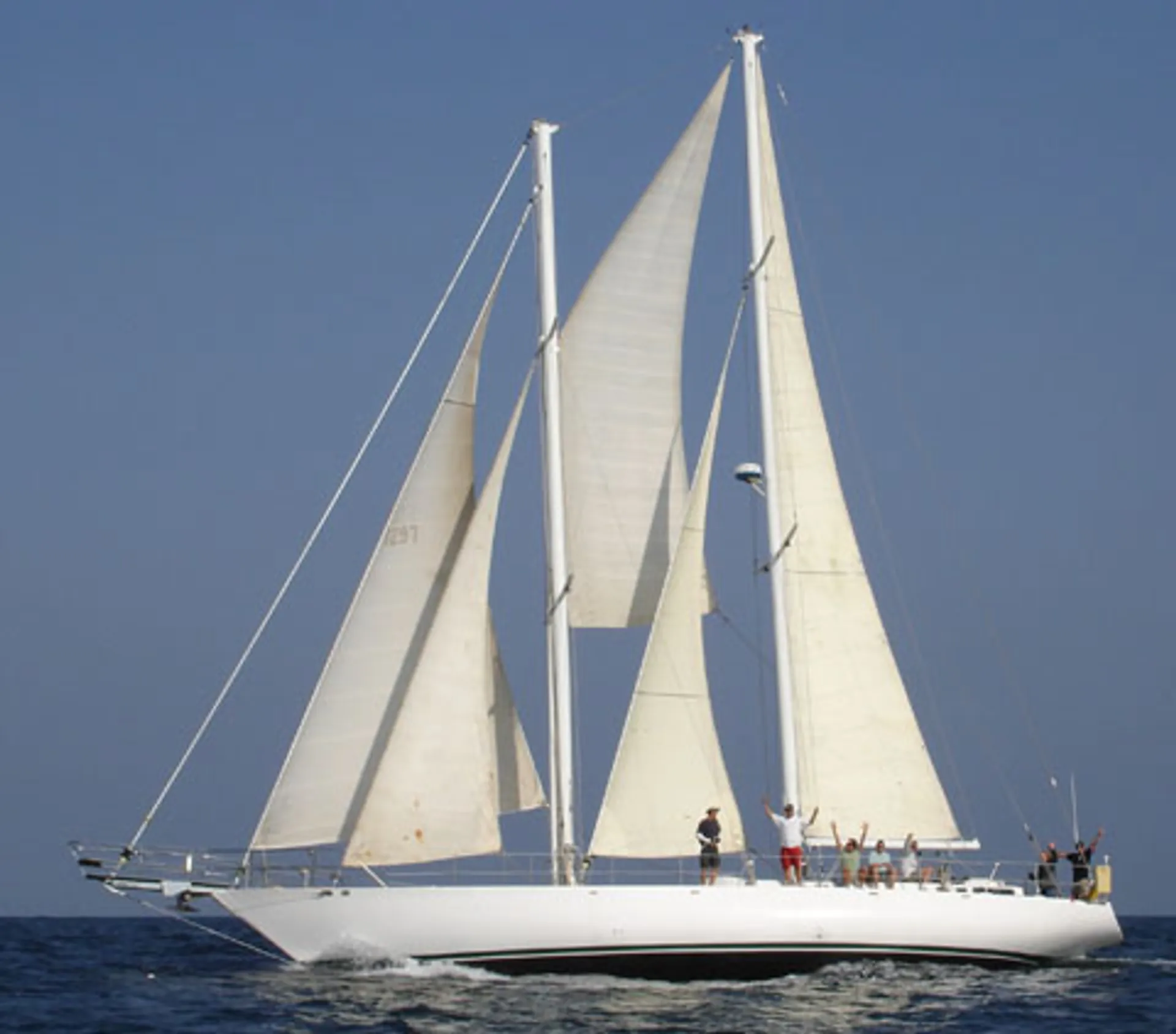 75’ World Cruising Staysail Schooner in Long Beach
