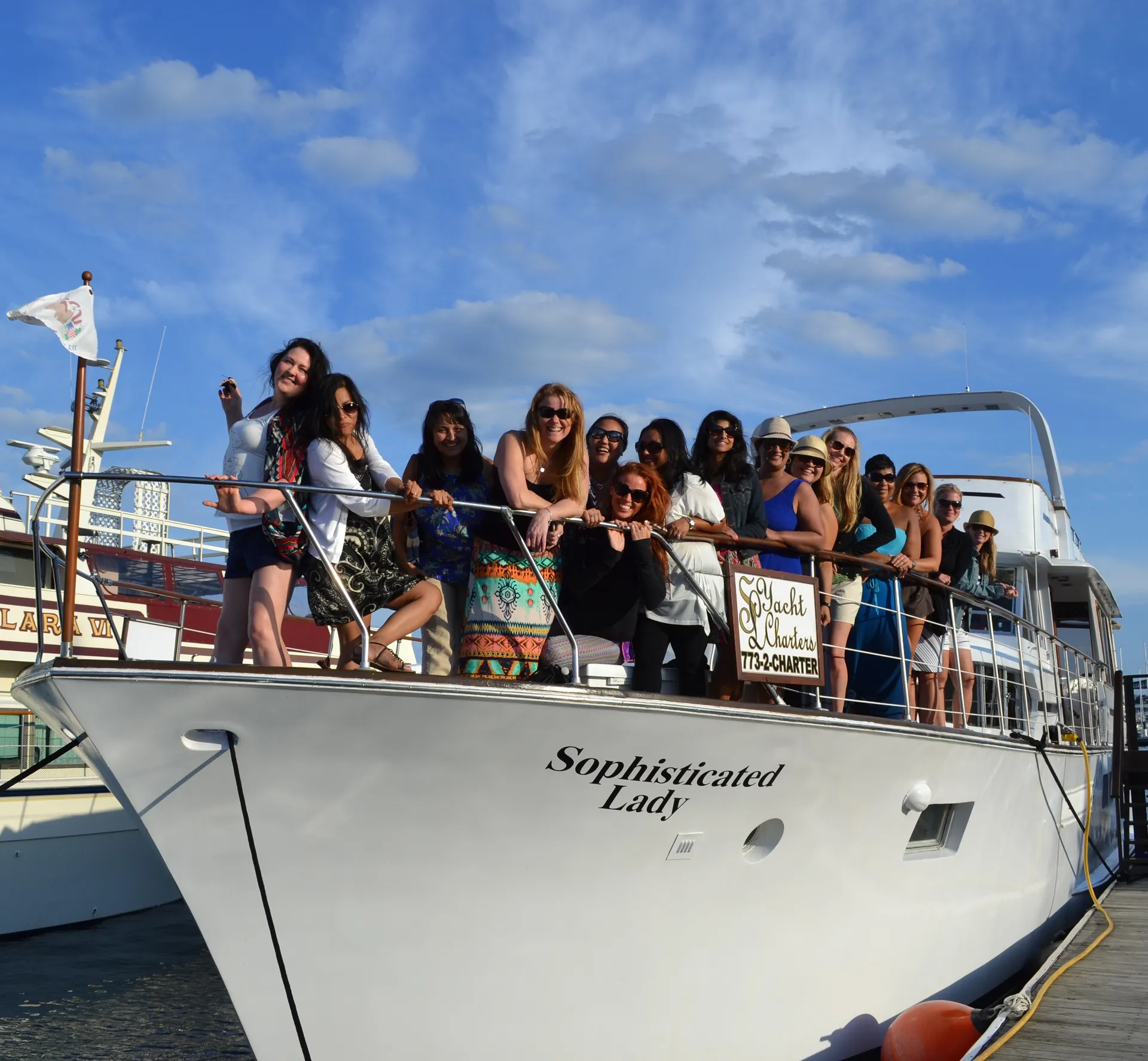 49 Passenger 72' Chris Craft Yacht - Perfect for Events!