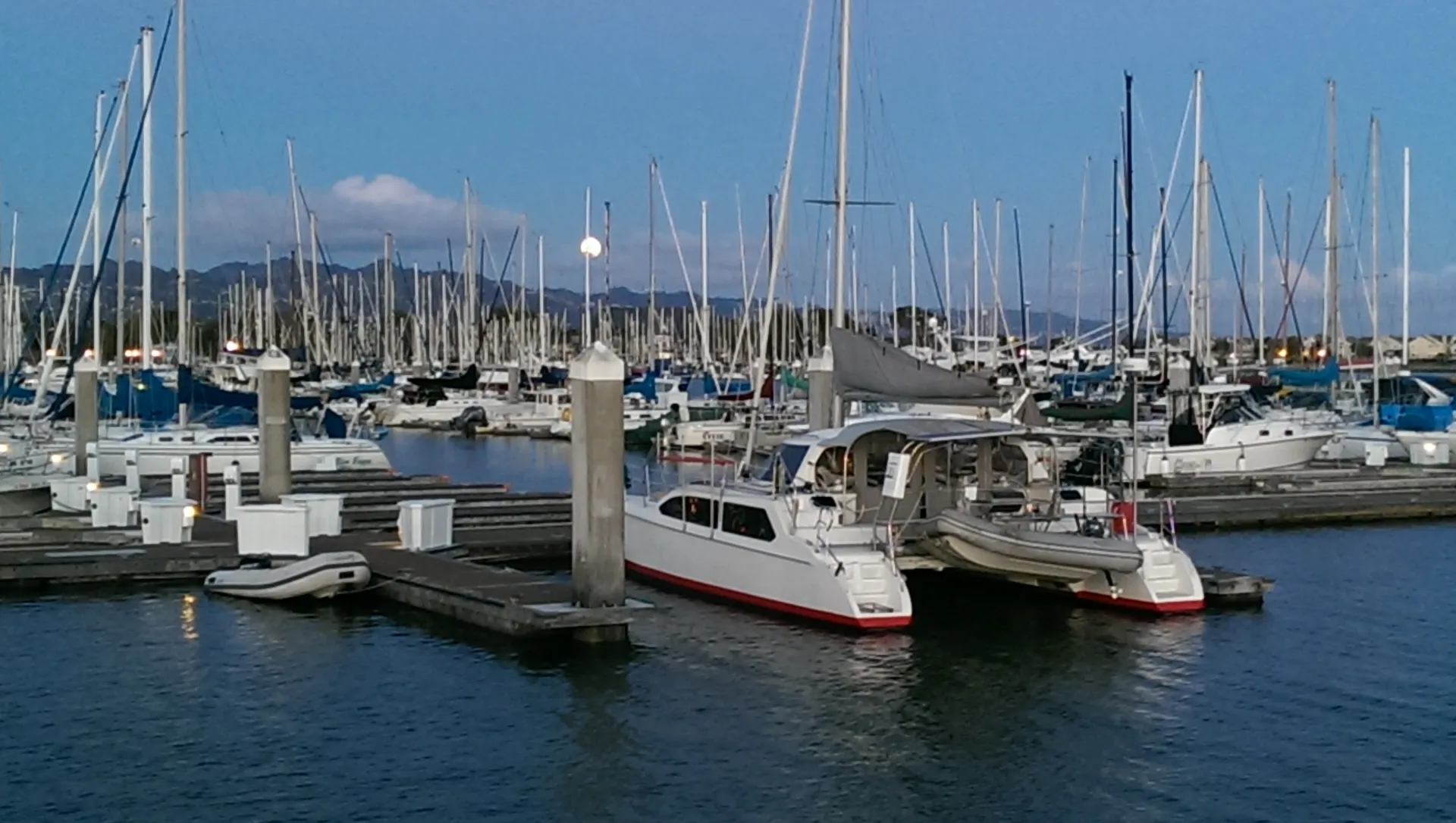 Safe &amp; solid sailing catamaran - Green power! Great location!