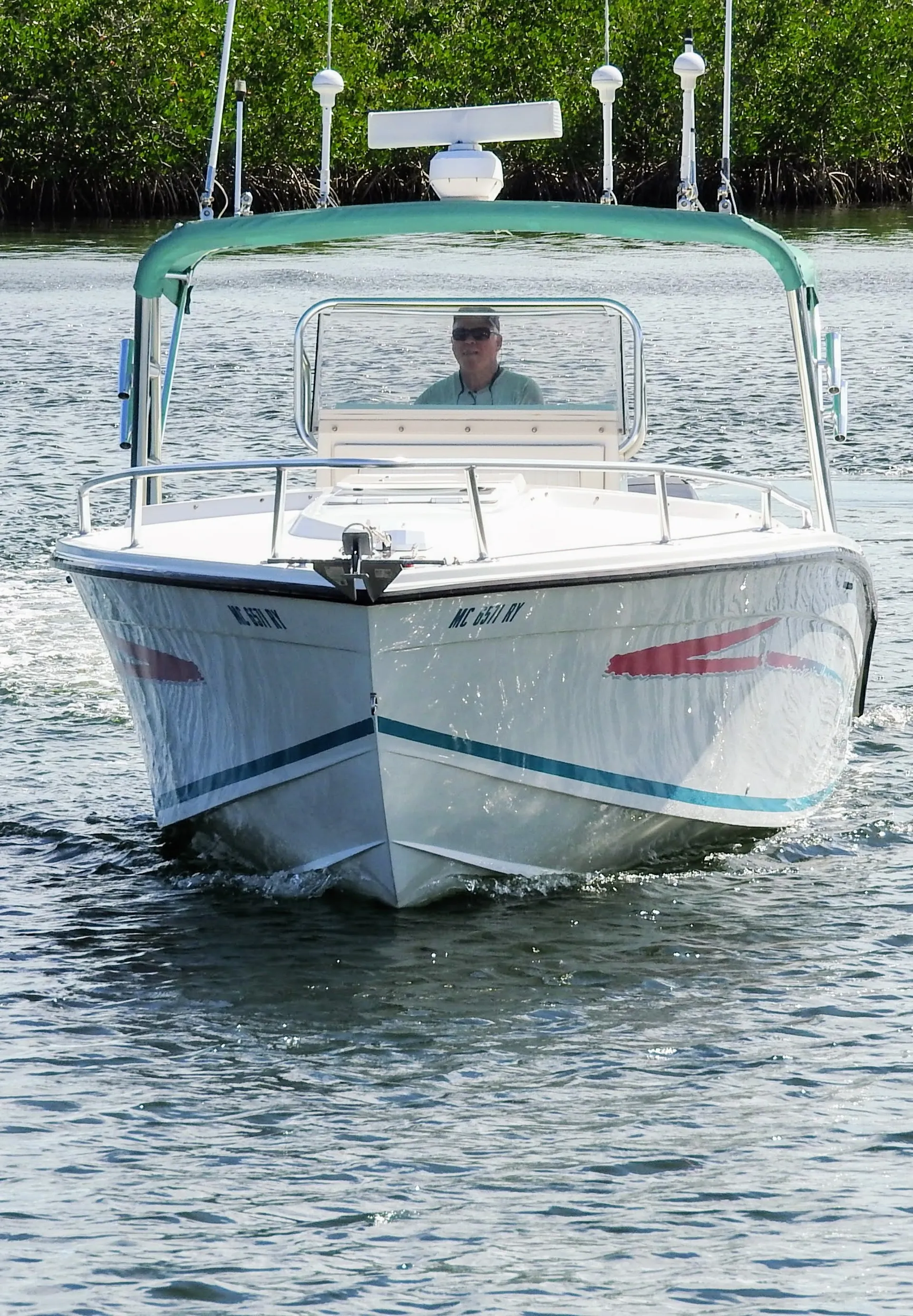 Our 35 Sport Cuddy is Family and Fishing Friendly!