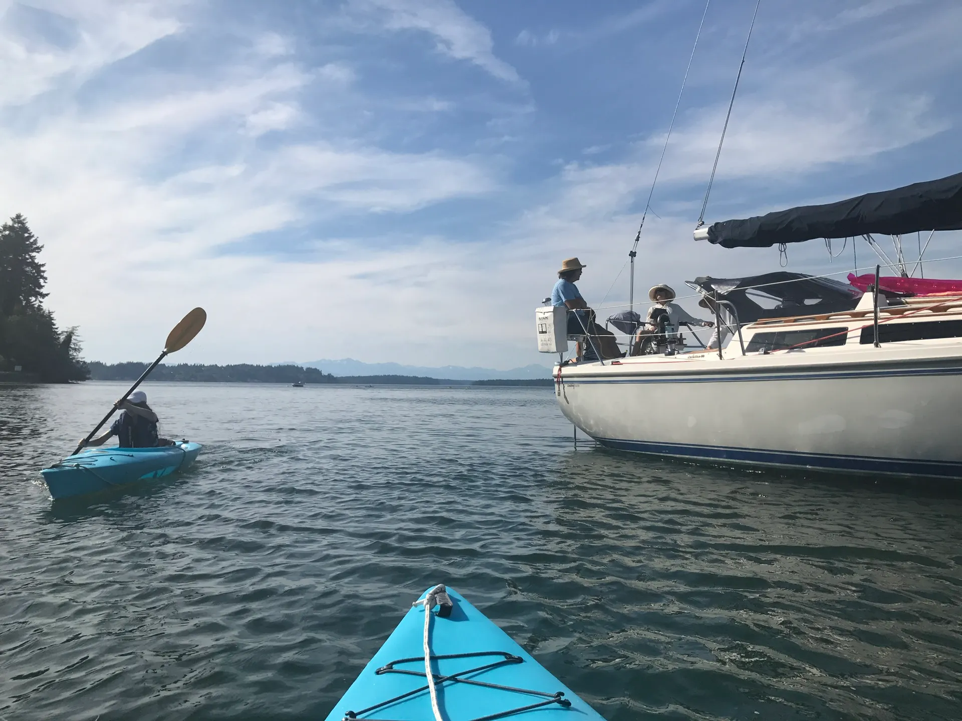 Perfect Puget Sound Sailboat 