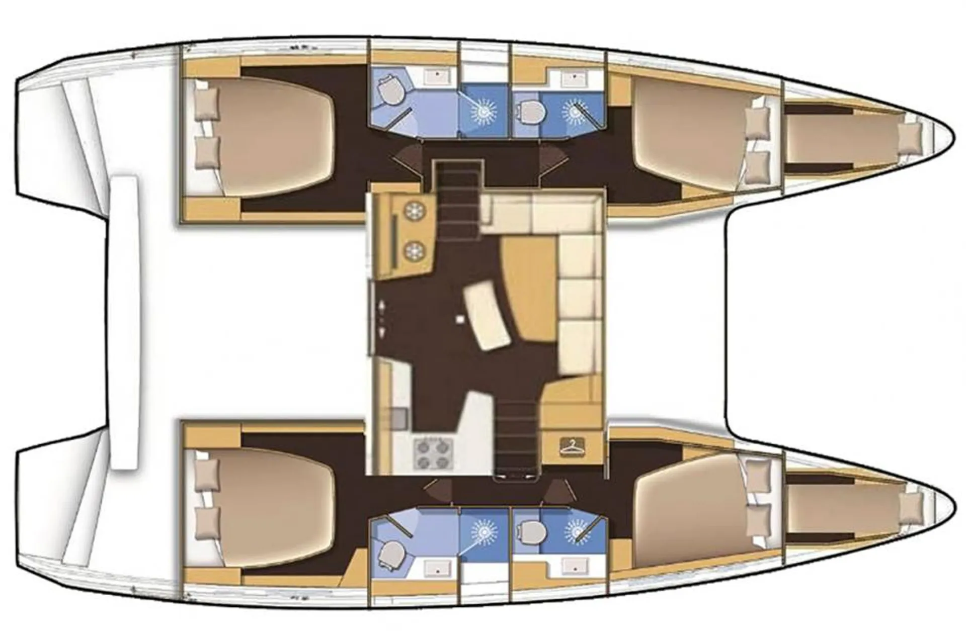 Lagoon Boats 42 in Le Marin, Le Marin — photo 2