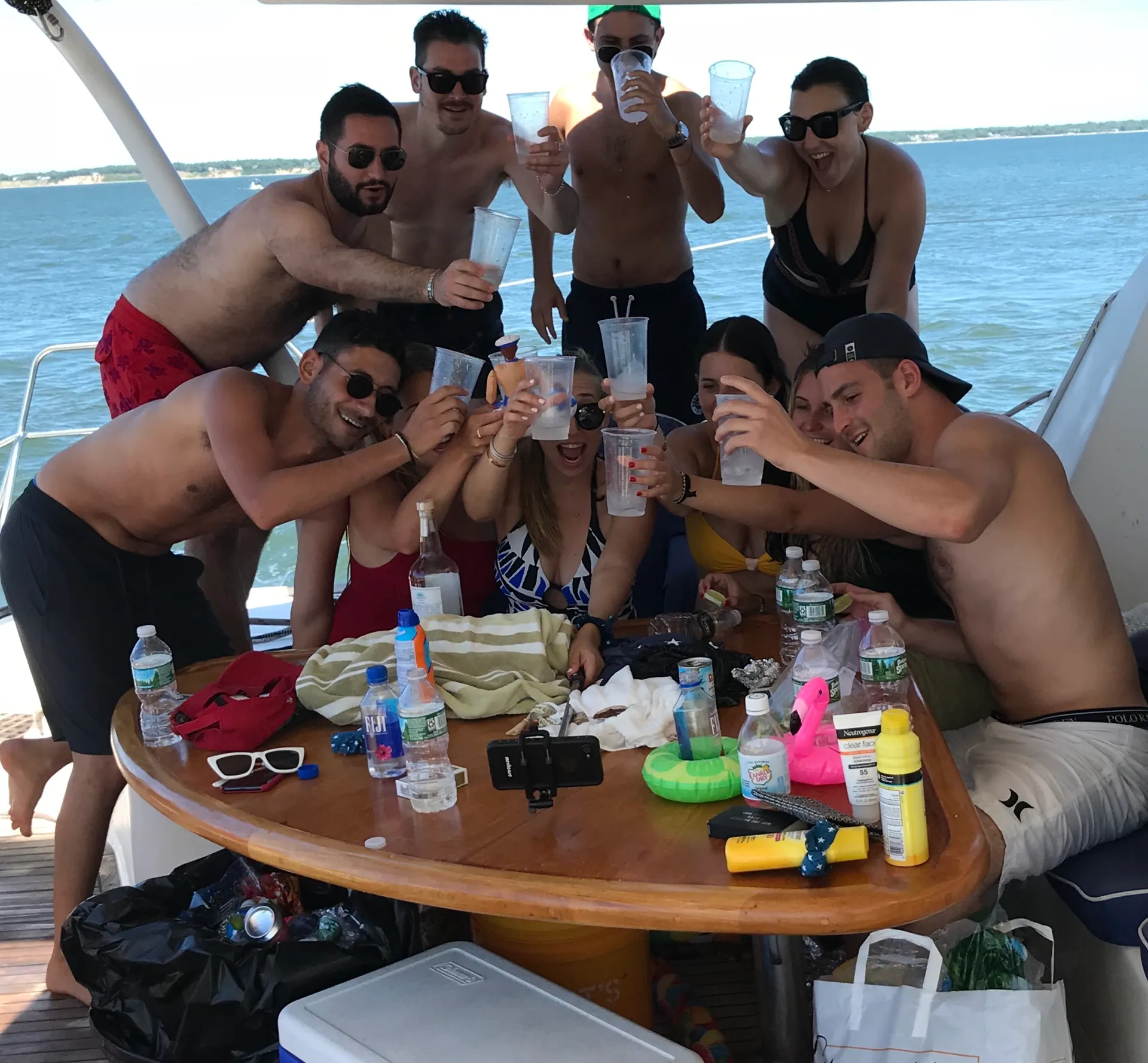 62' sailing cat: bachelorette, sandbar, sunsets