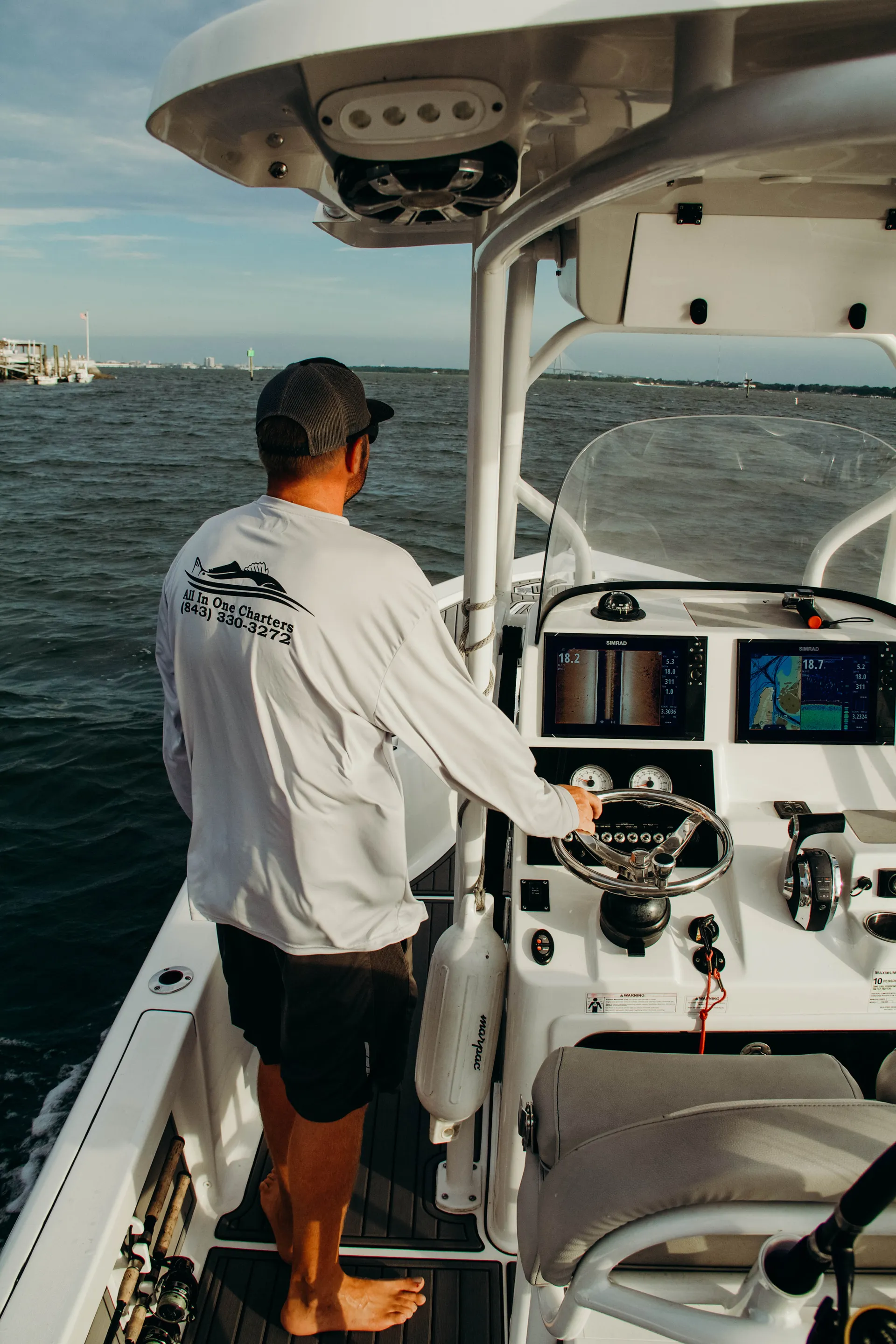 Charter this 25' SeaPro for Fishing in Charleston!
