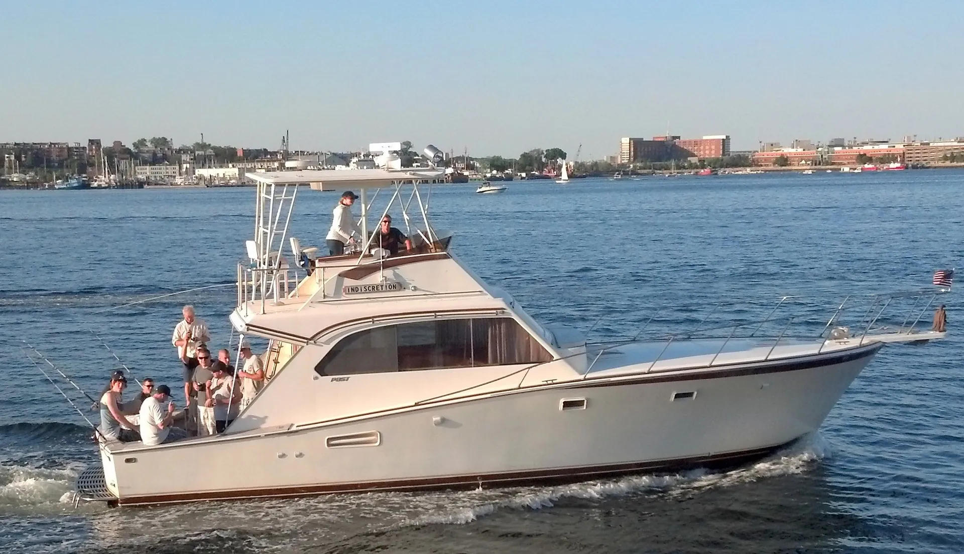 Sea the Best of Boston Harbor aboard Indiscretion!