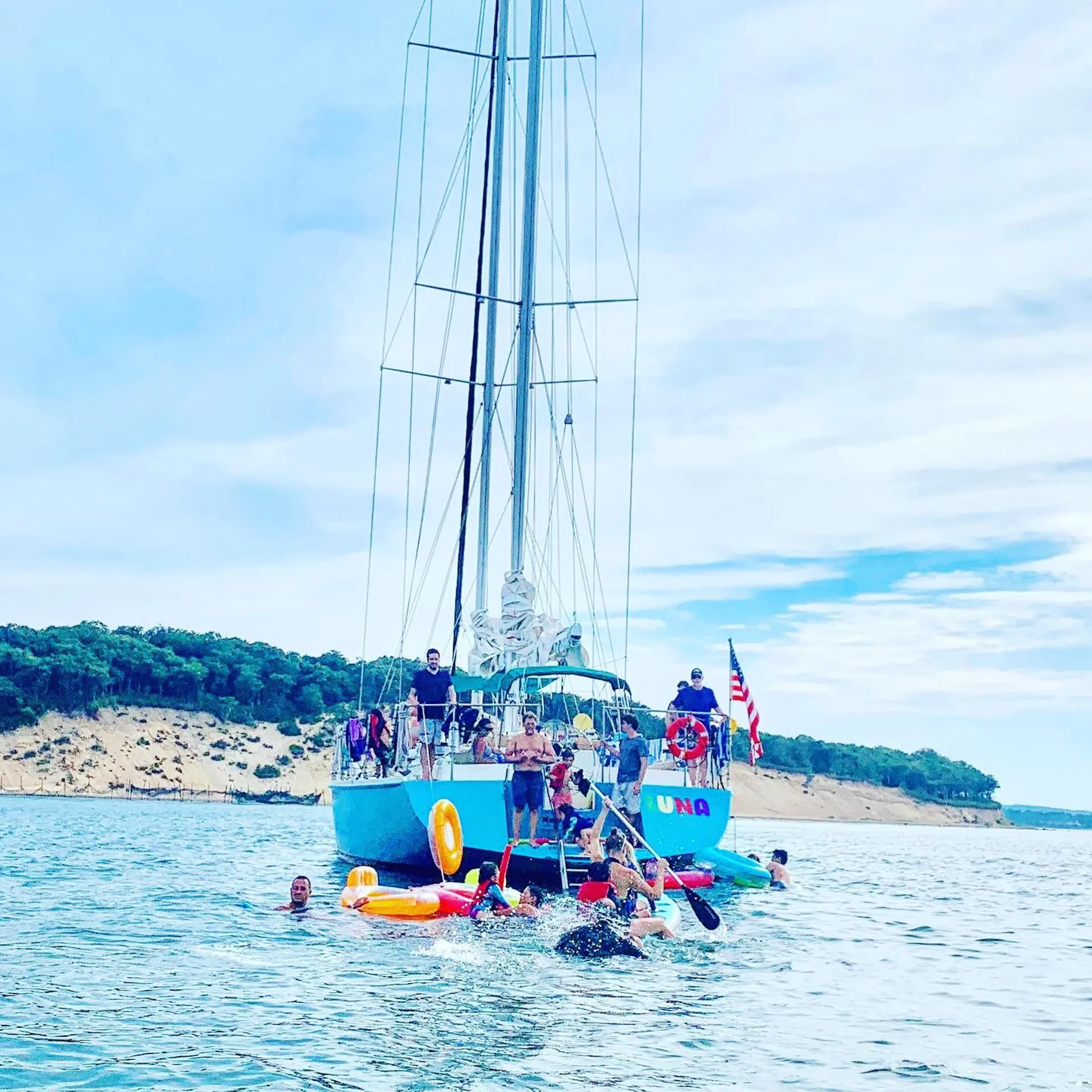 Luxurious Sailing Schooner for Events up to 41 guests.