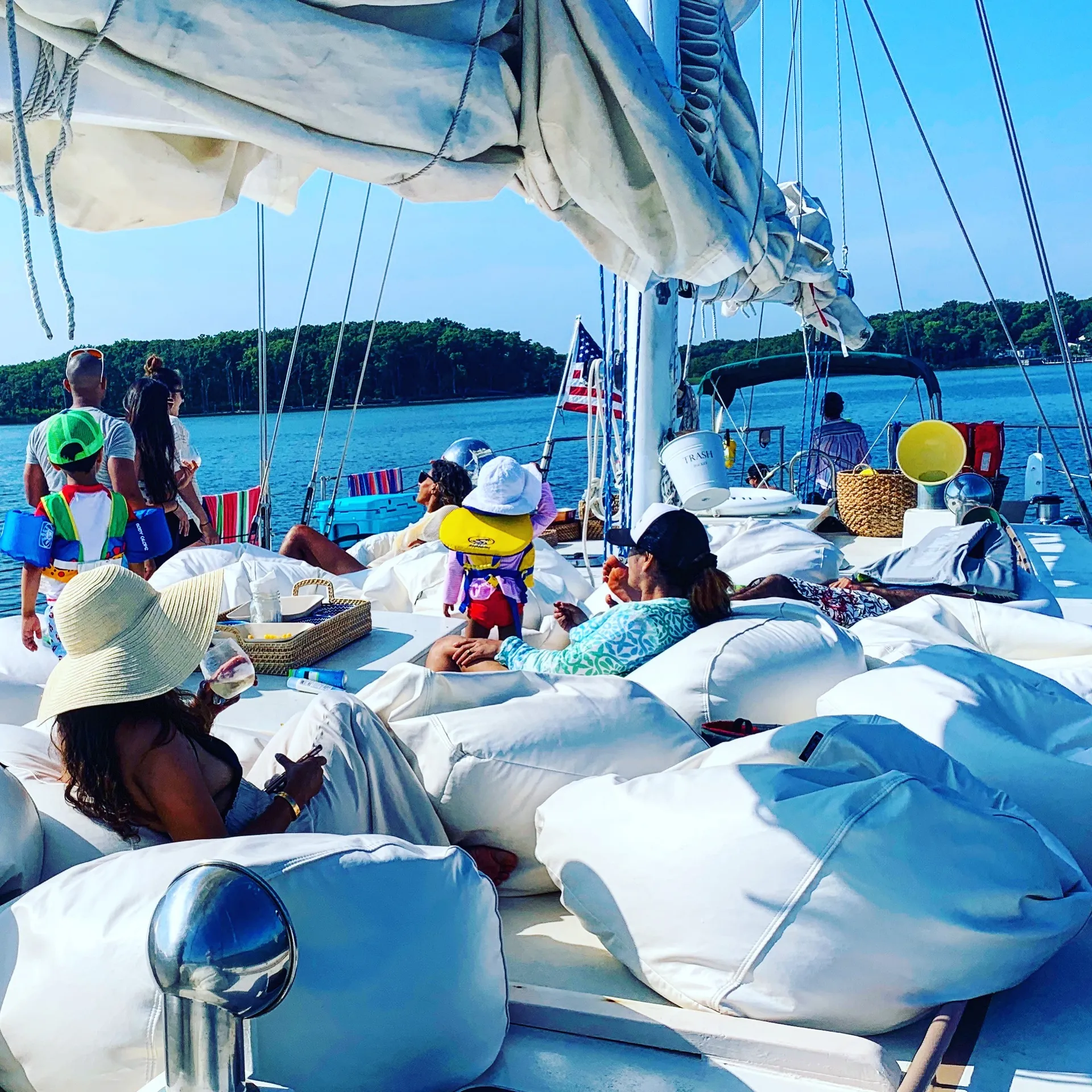 Luxurious Sailing Schooner for Events up to 41 guests.