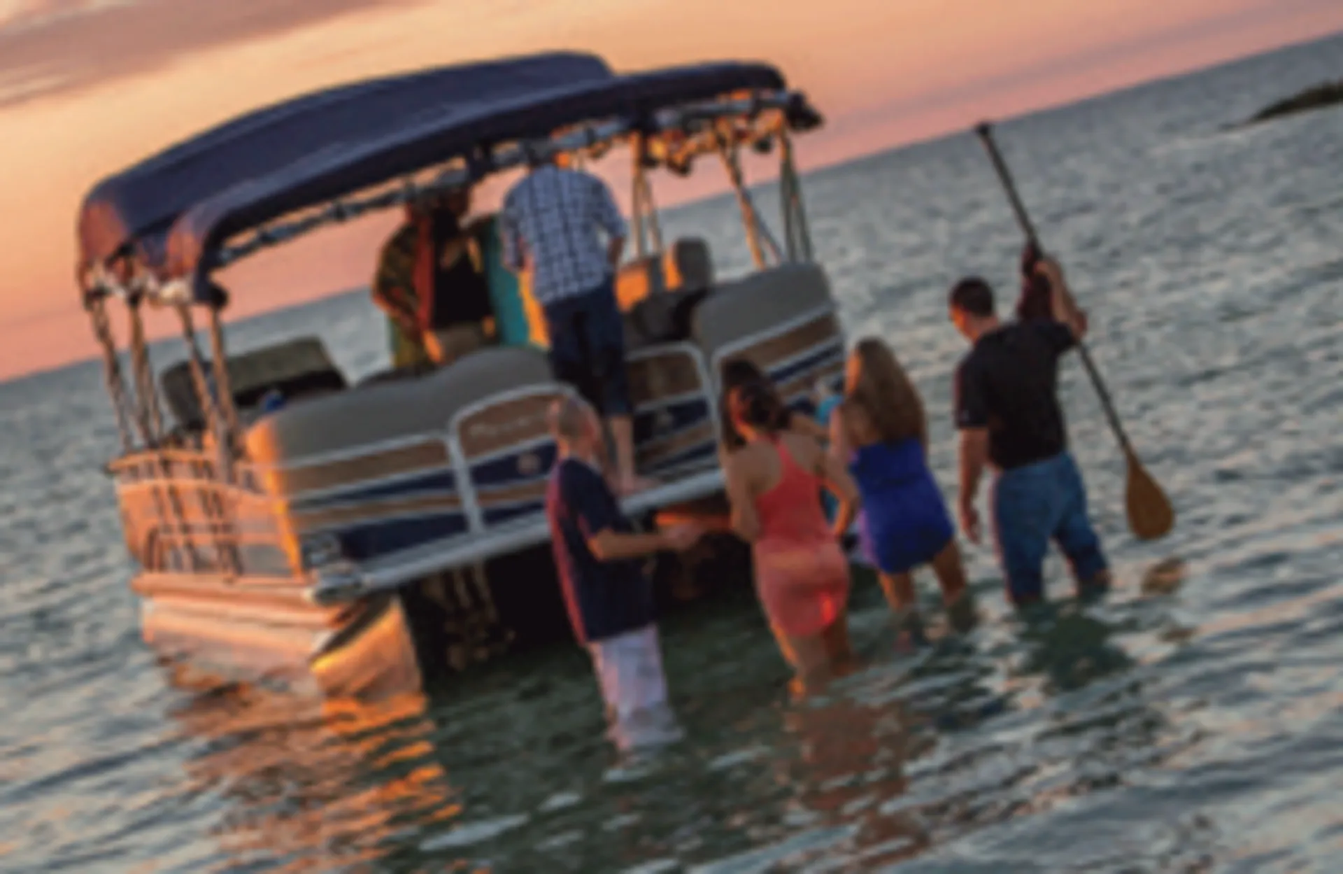 The Island Dreamer Boat Cruise 35' Pontoon