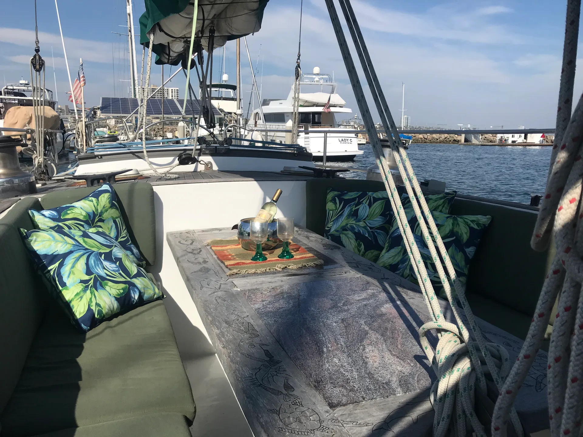 75’ World Cruising Staysail Schooner in Long Beach