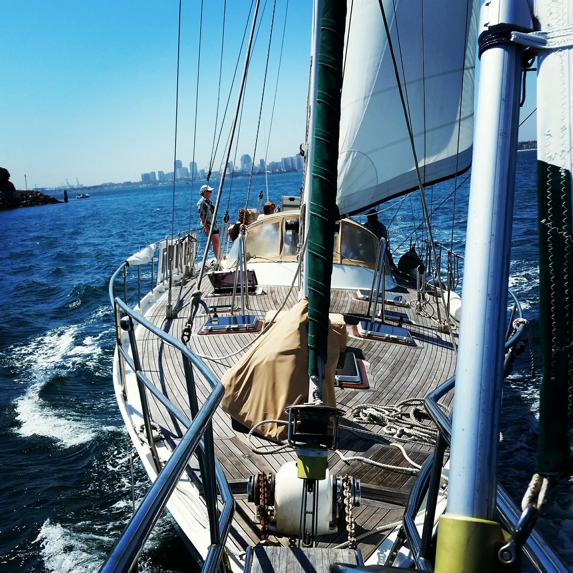 75’ World Cruising Staysail Schooner in Long Beach