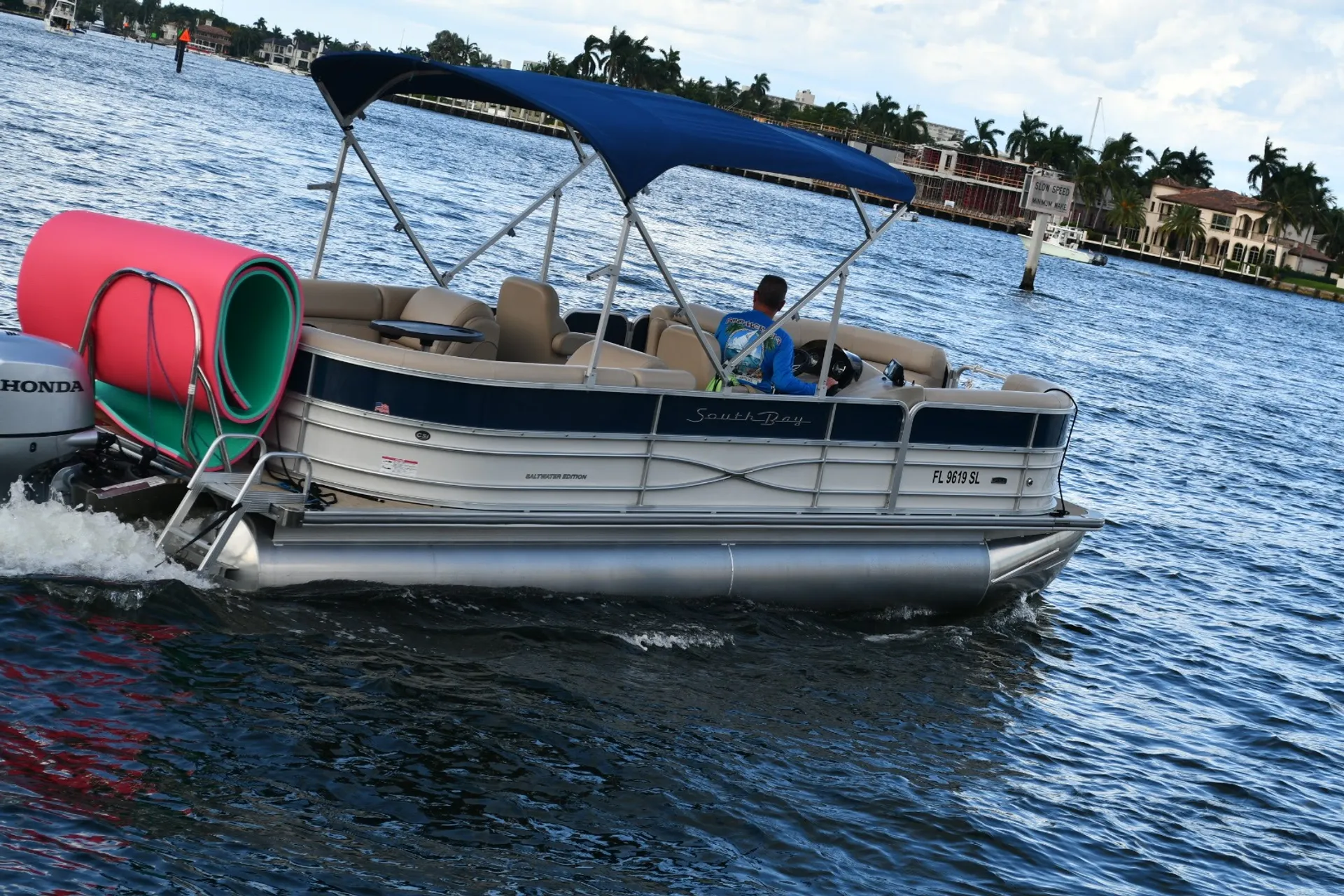 South Bay Pontoons 722CR TT Tri-Tube in Fort Lauderdale, FL — photo 10