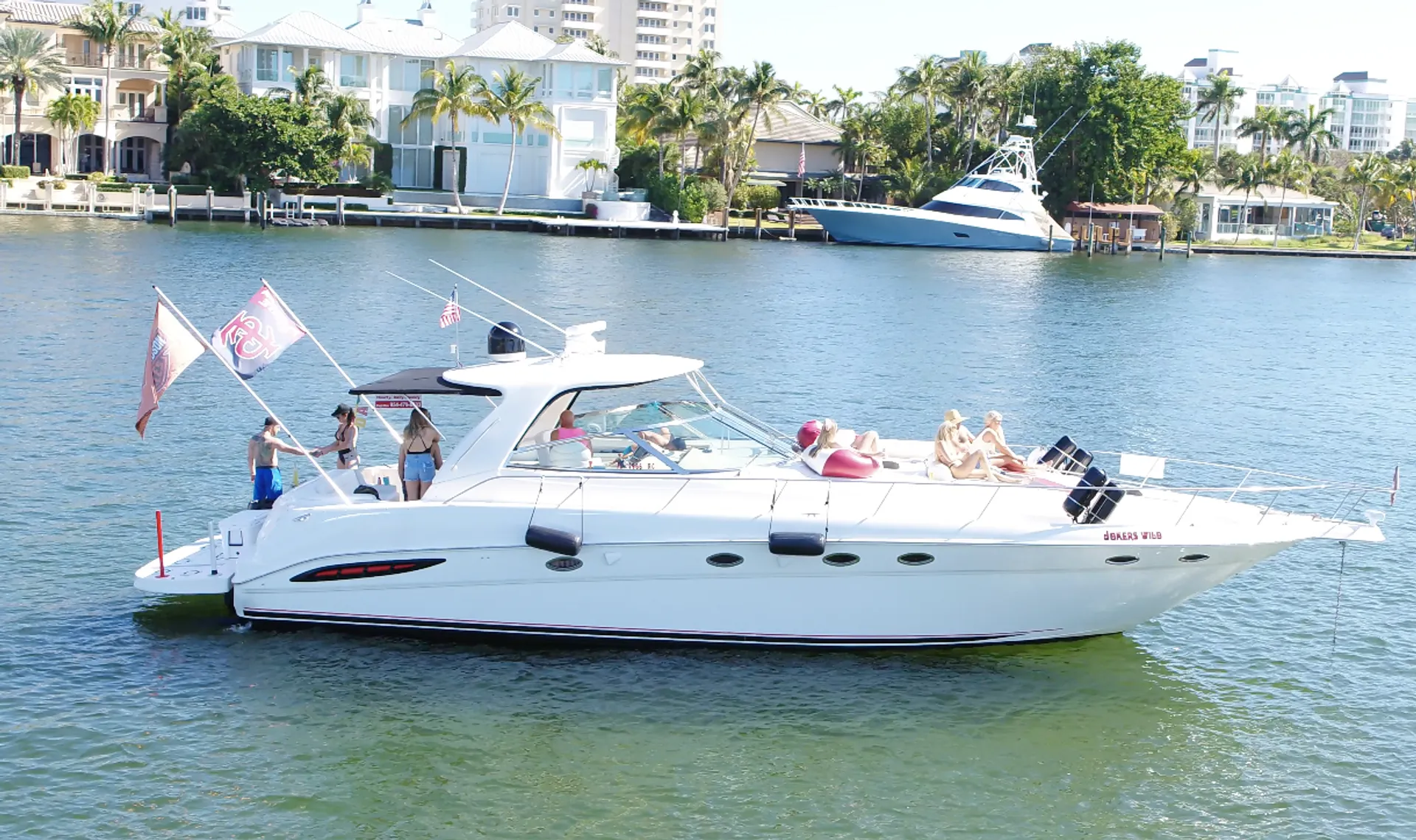 51’ custom yacht Voted best charter in south Florida  (Jokers Wild) 