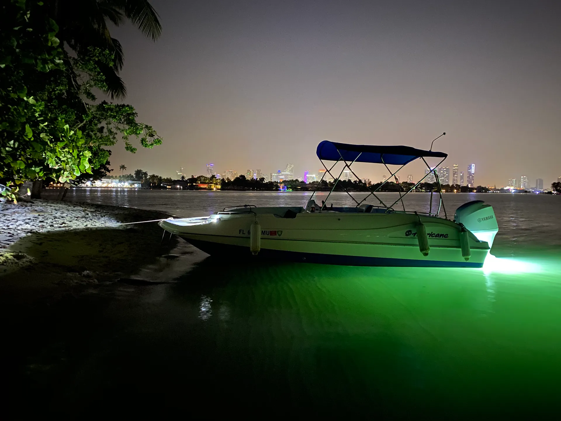 Clean, 21" Luxury Deck Boat (Day or Night cruise)