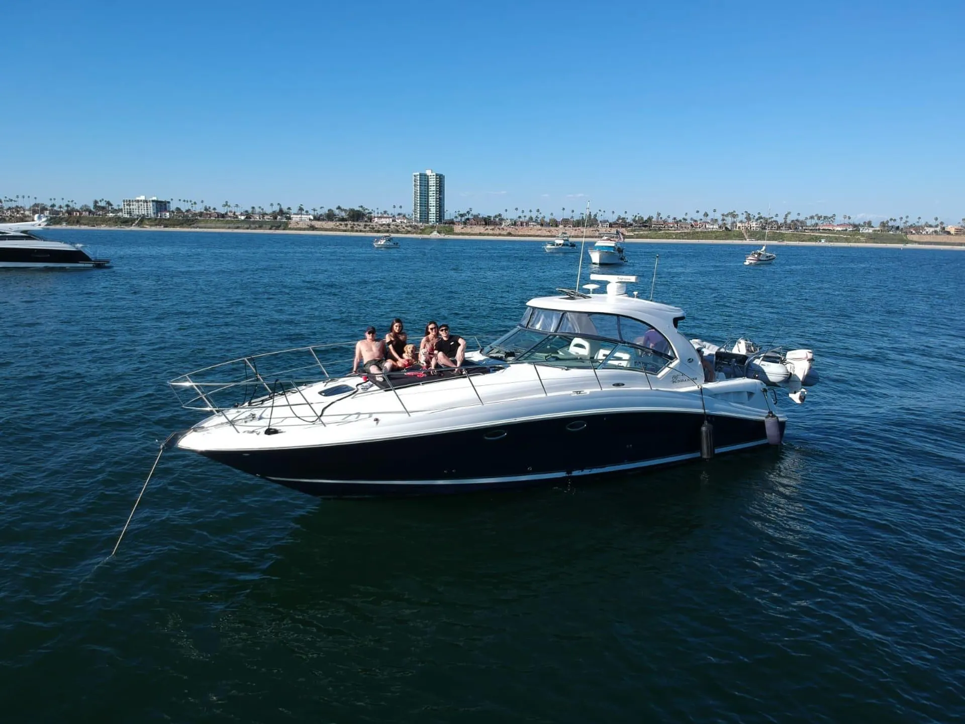 43’ Searay Sundancer Sport Yacht Newport Harbor Cruise