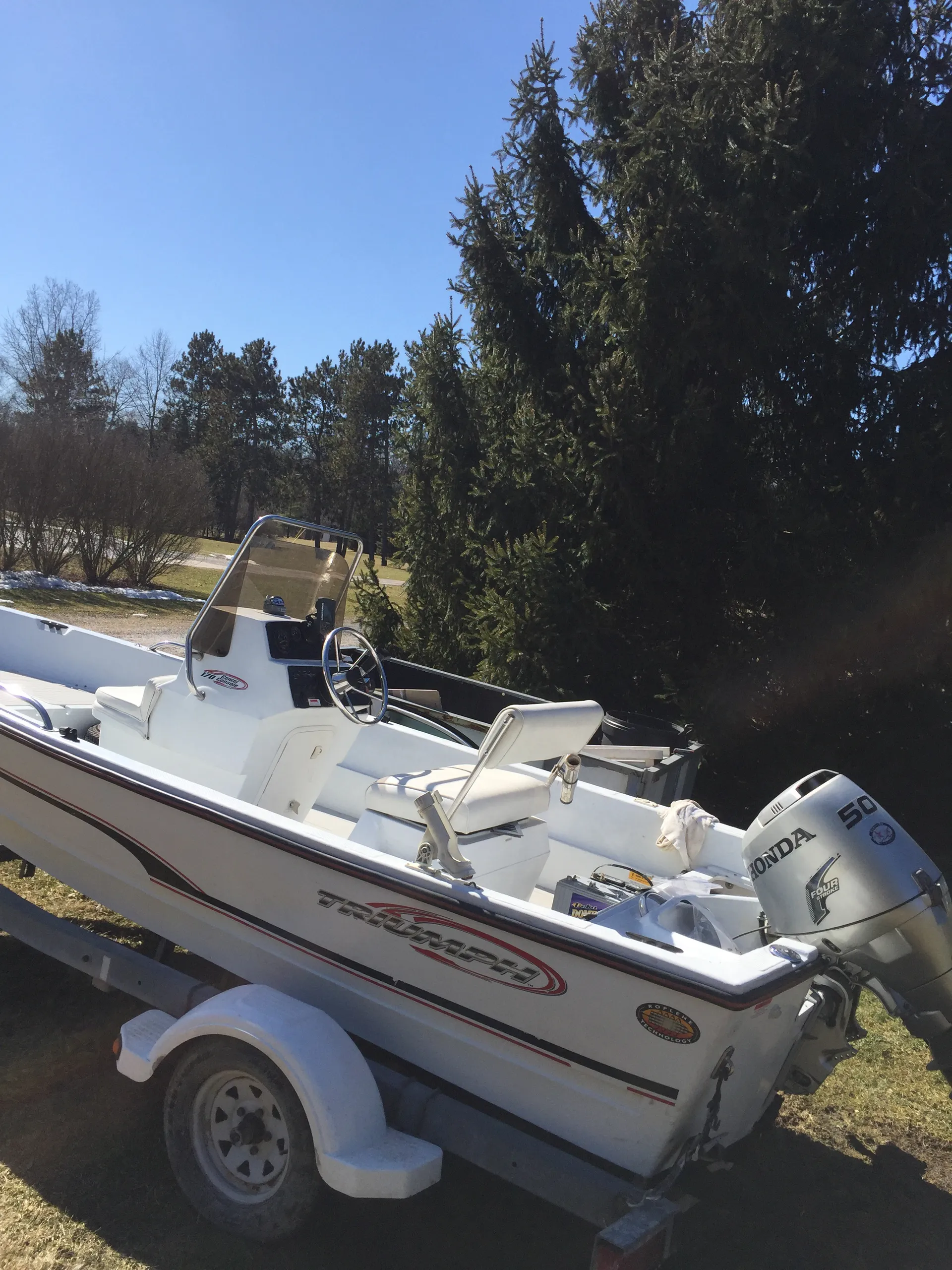 Center console - On Lake Michigan