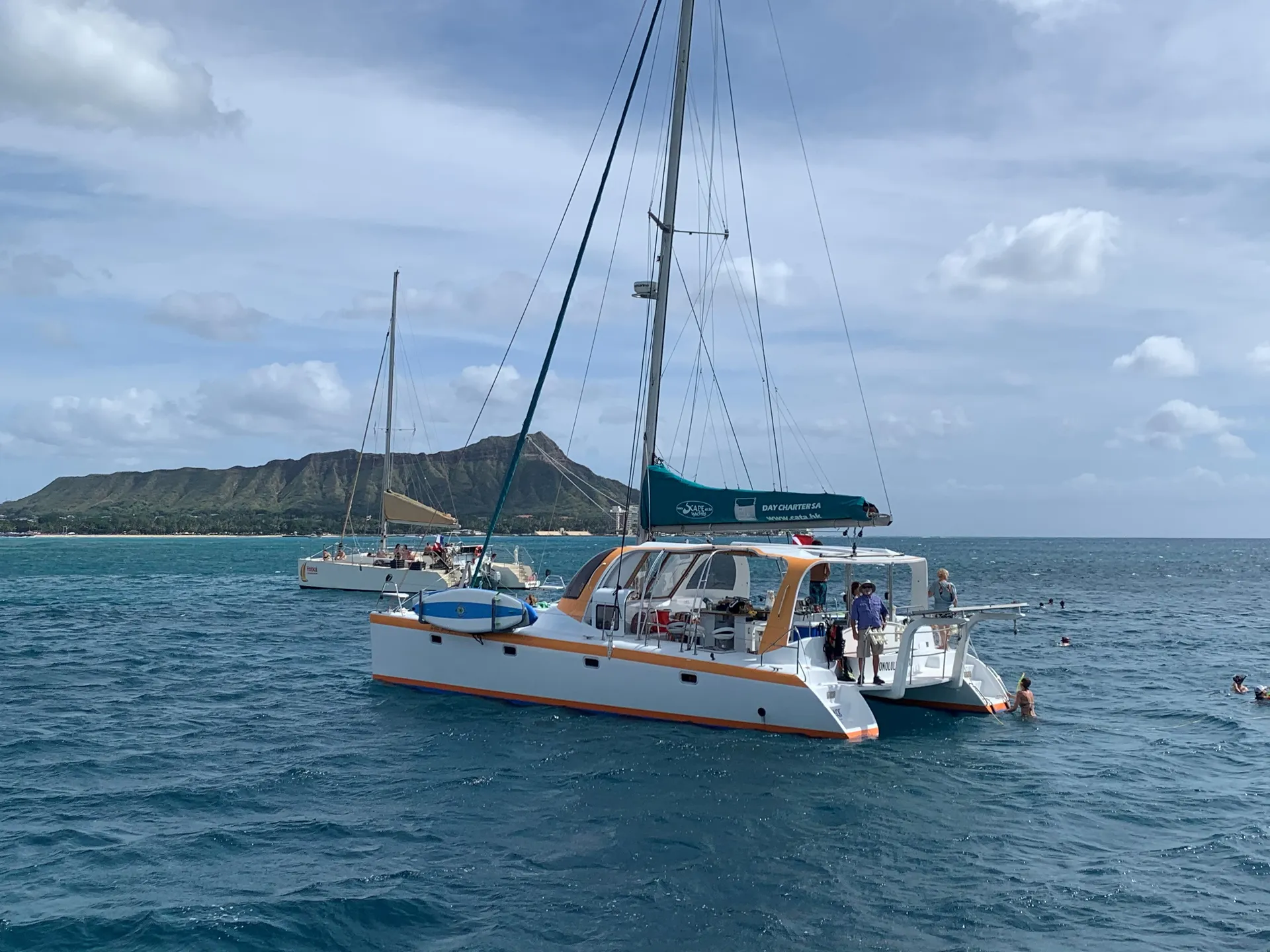 Luxury High Performance Waikiki Sailing Catamaran