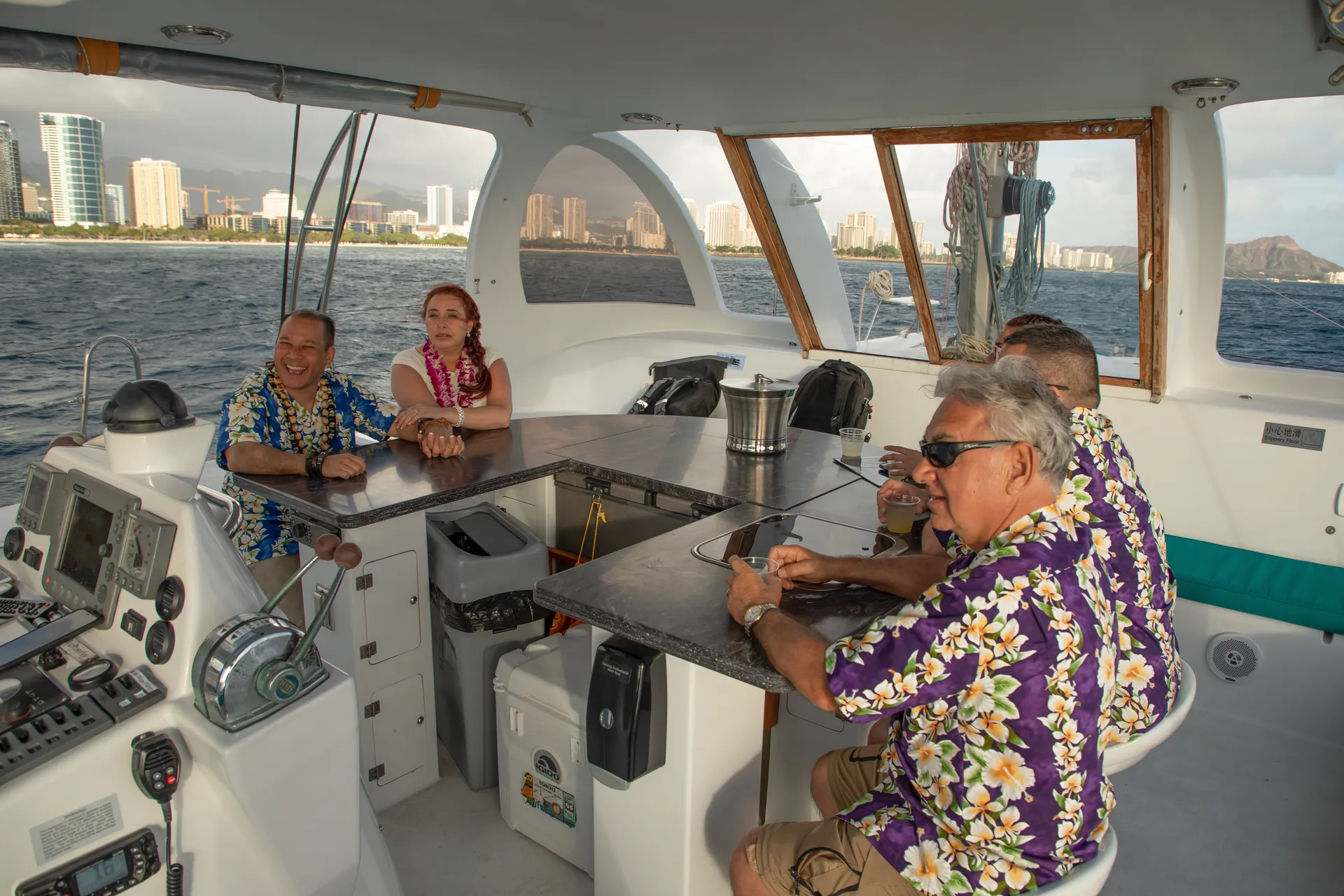 Luxury High Performance Waikiki Sailing Catamaran
