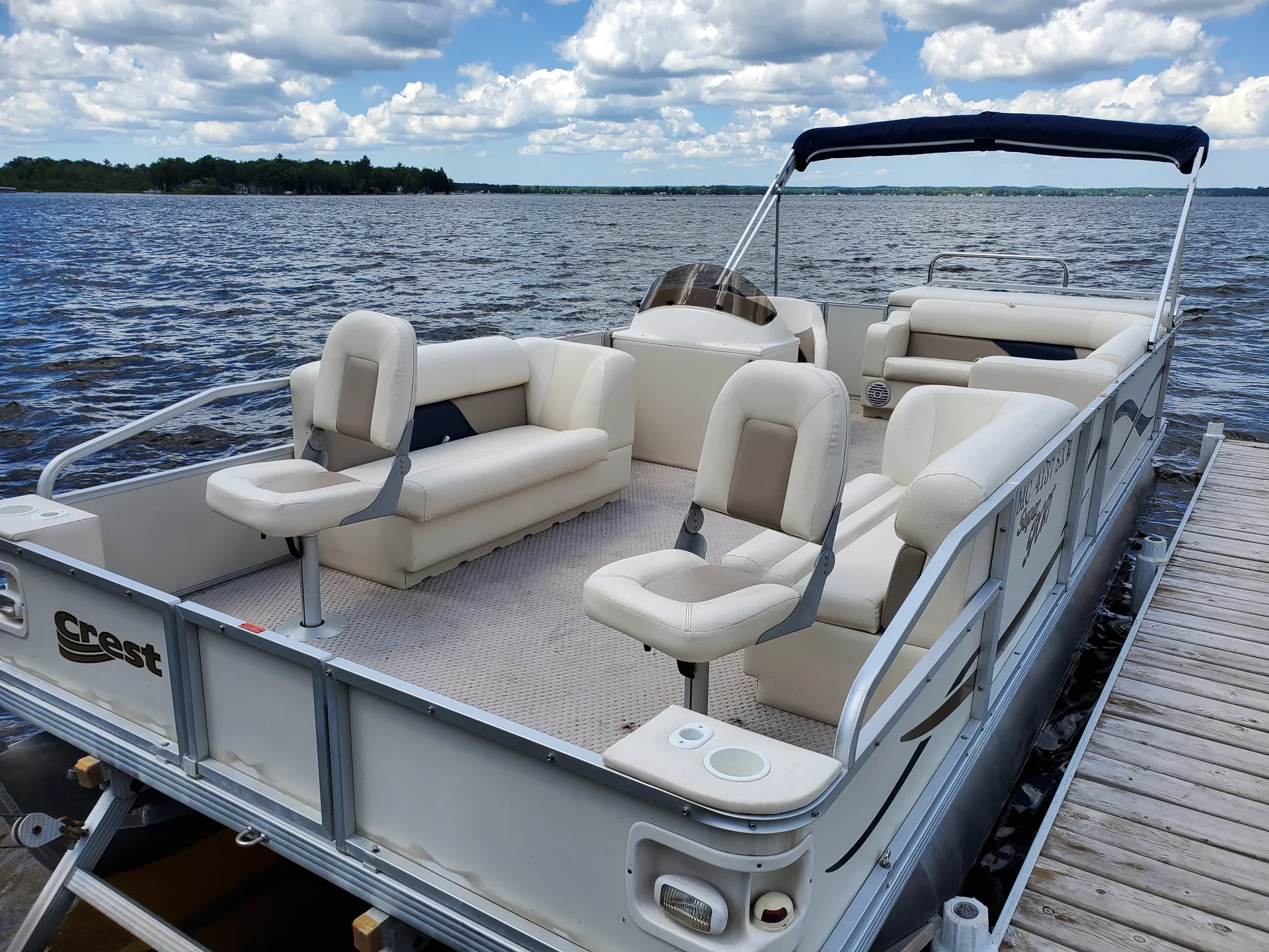 Crest Pontoons 22 Crest II XRS in Cadillac, MI