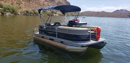 "Here Fishy" - 2021 18 ft Pontoon (trailer only, no delivery) boat photo