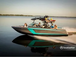 Super Air Nautique WakeSurf on Lake Tulloch