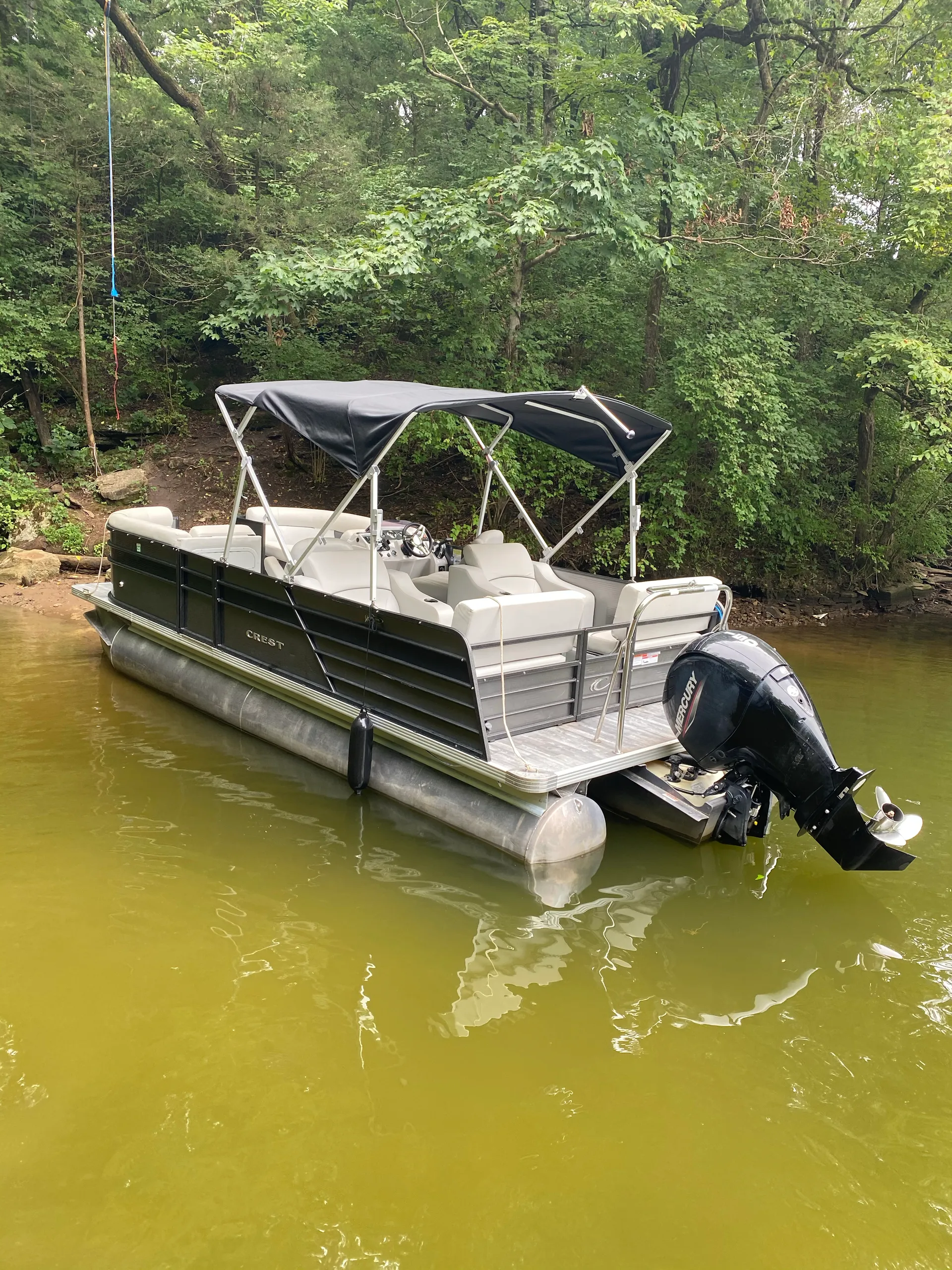 Crest Pontoons 230 Crest Classic CP3 Plus TriToon in Hendersonville, TN — photo 8