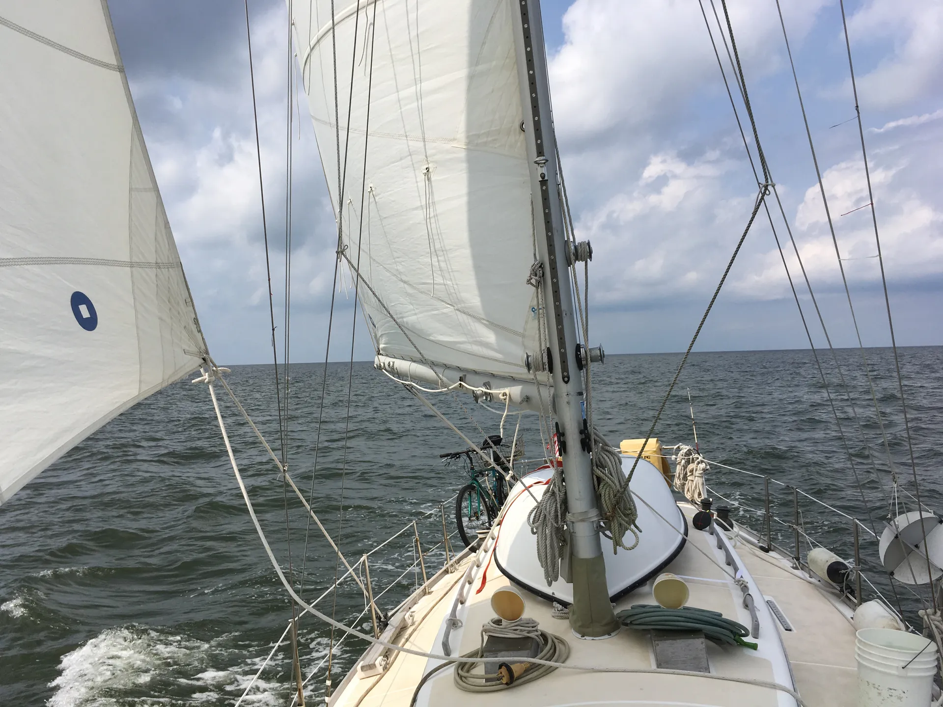 Skippered Chesapeake Bay sailing from Kilmarnock, Va
