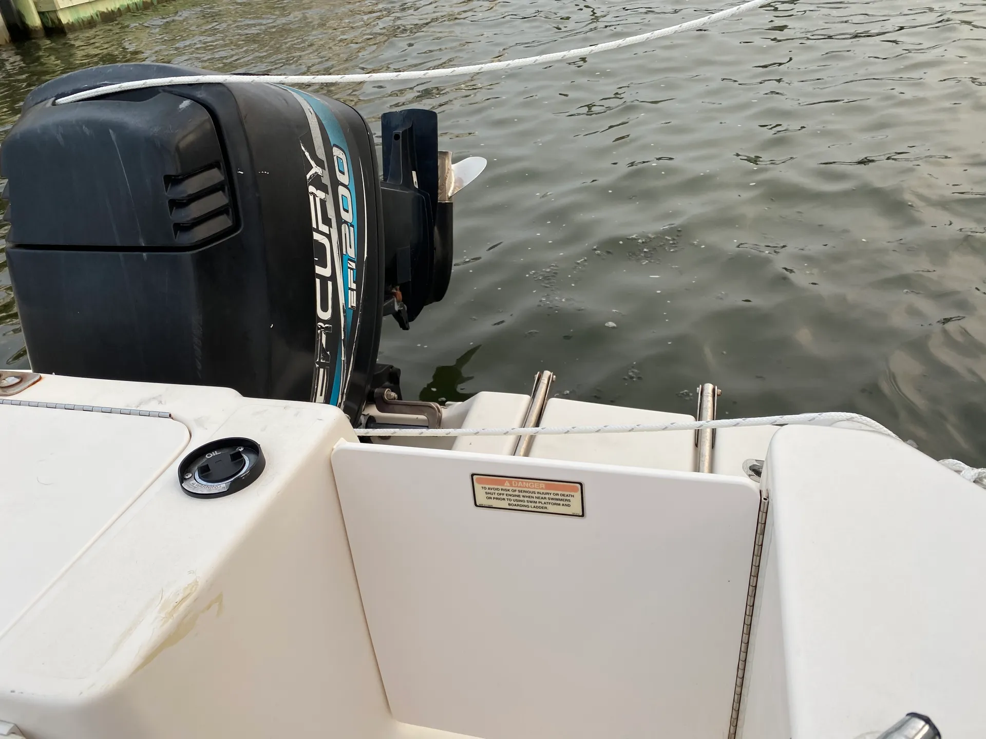 21’ bow rider - with brand new outboard!