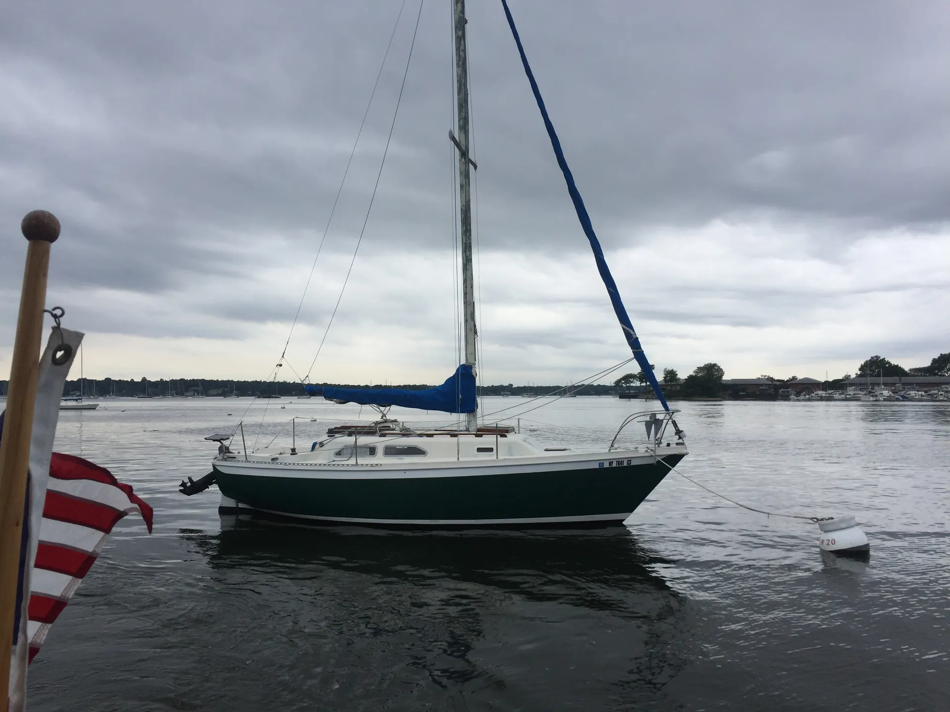 Enjoy An Adventure On L. I. Sound Sail 25’  sloop
