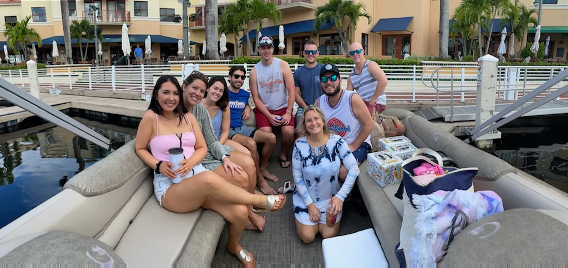 Double Decker Pontoon with a Slide in Jupiter/Peanut Island