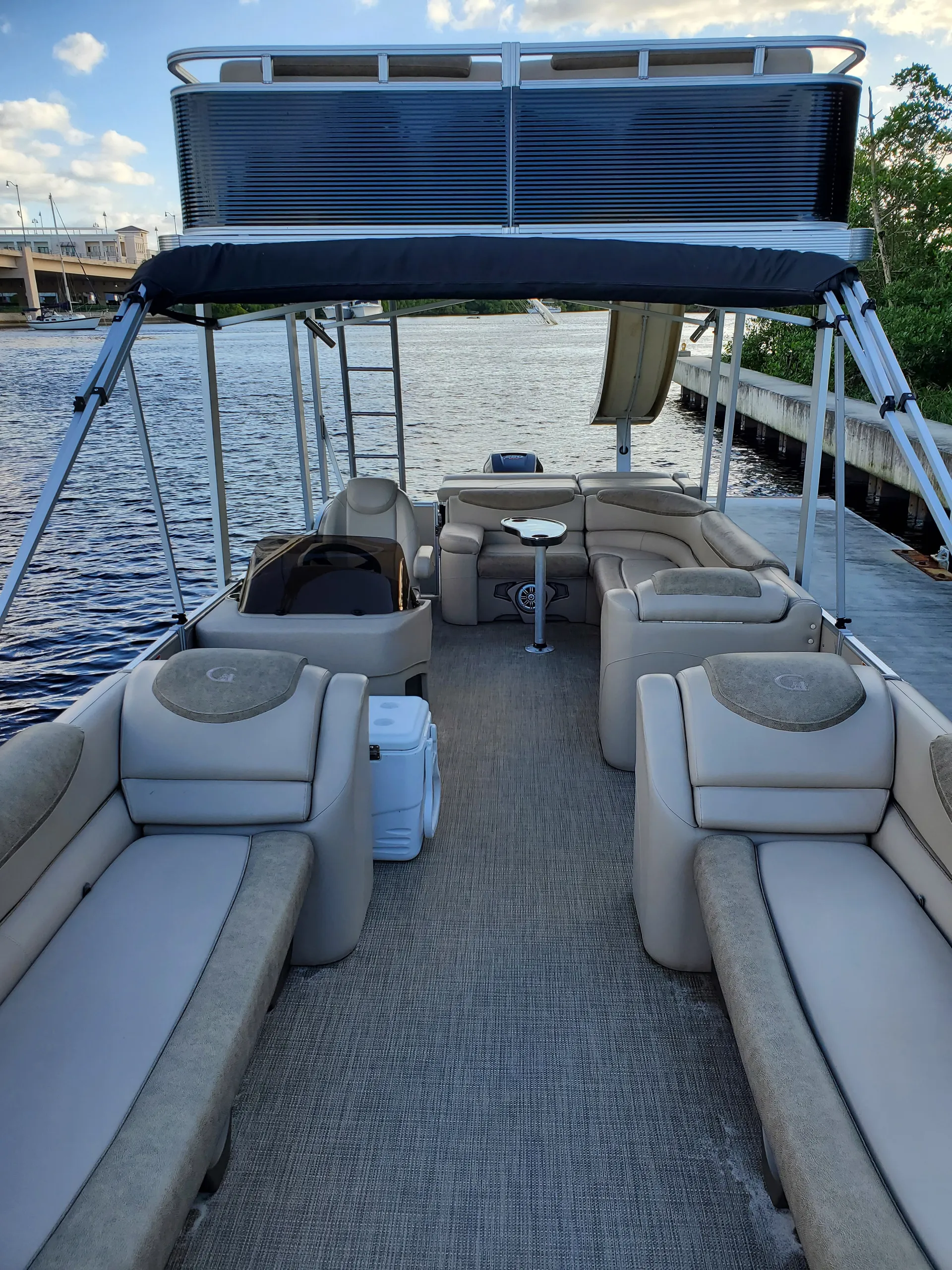 Double Decker Pontoon with a Slide in Jupiter/Peanut Island