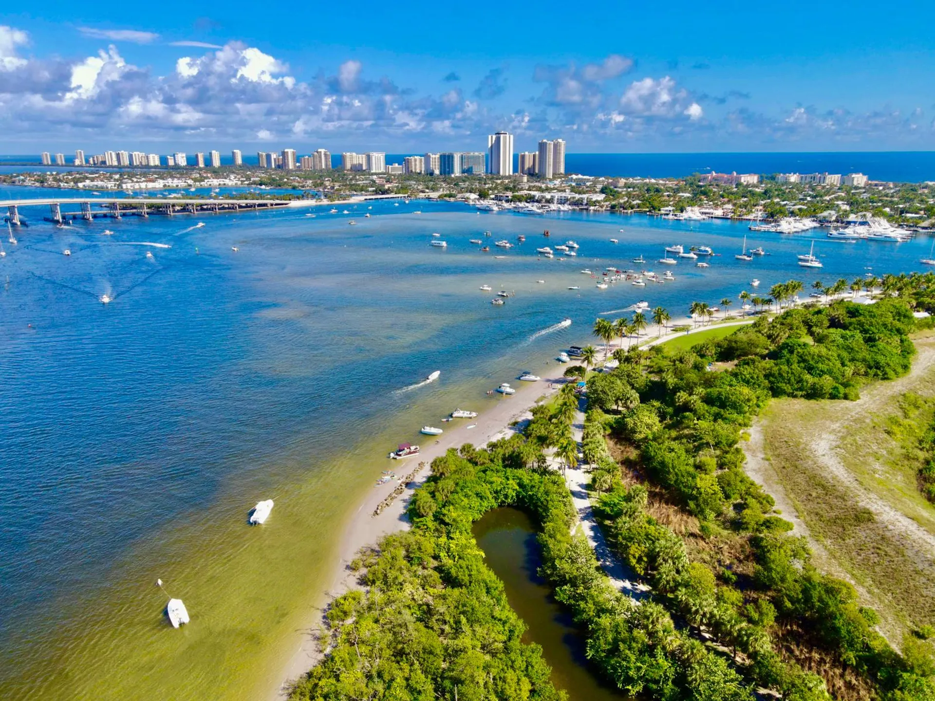 Double Decker Pontoon with a Slide in Jupiter/Peanut Island