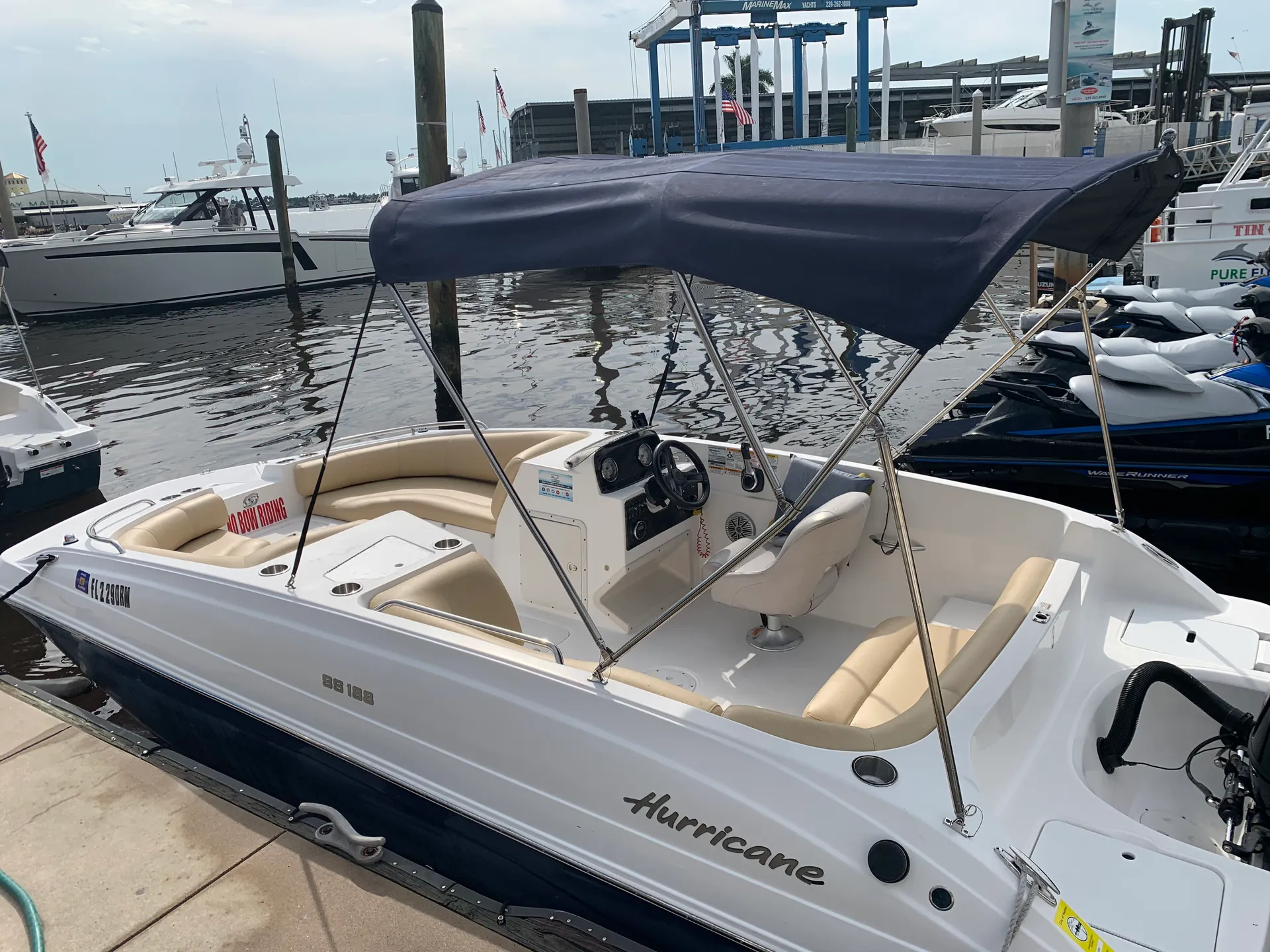 Hurricane Boats SD 187 w/F150XA in Naples, FL — photo 4