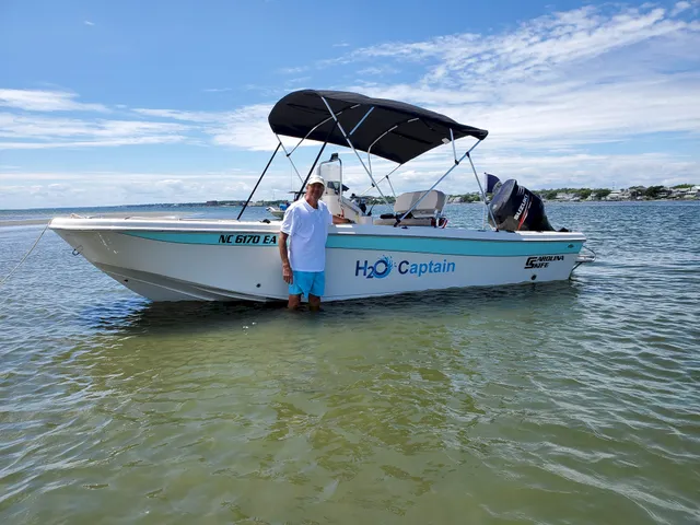 Rent a Carolina Skiff center console in Morehead City, NC near me