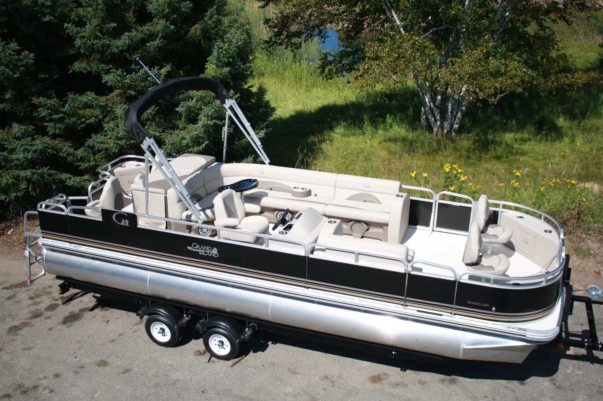 Delivered Fully Stocked Pontoon to Enjoy the Day on!