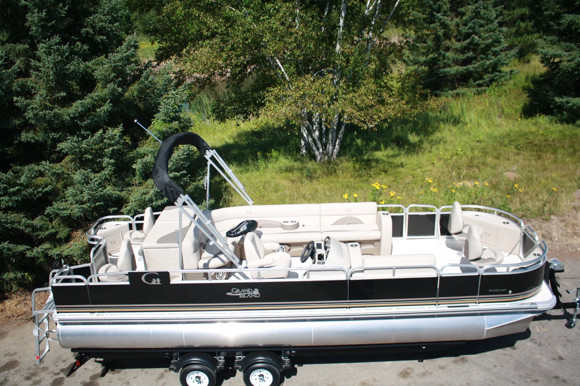 Delivered Fully Stocked Pontoon to Enjoy the Day on!