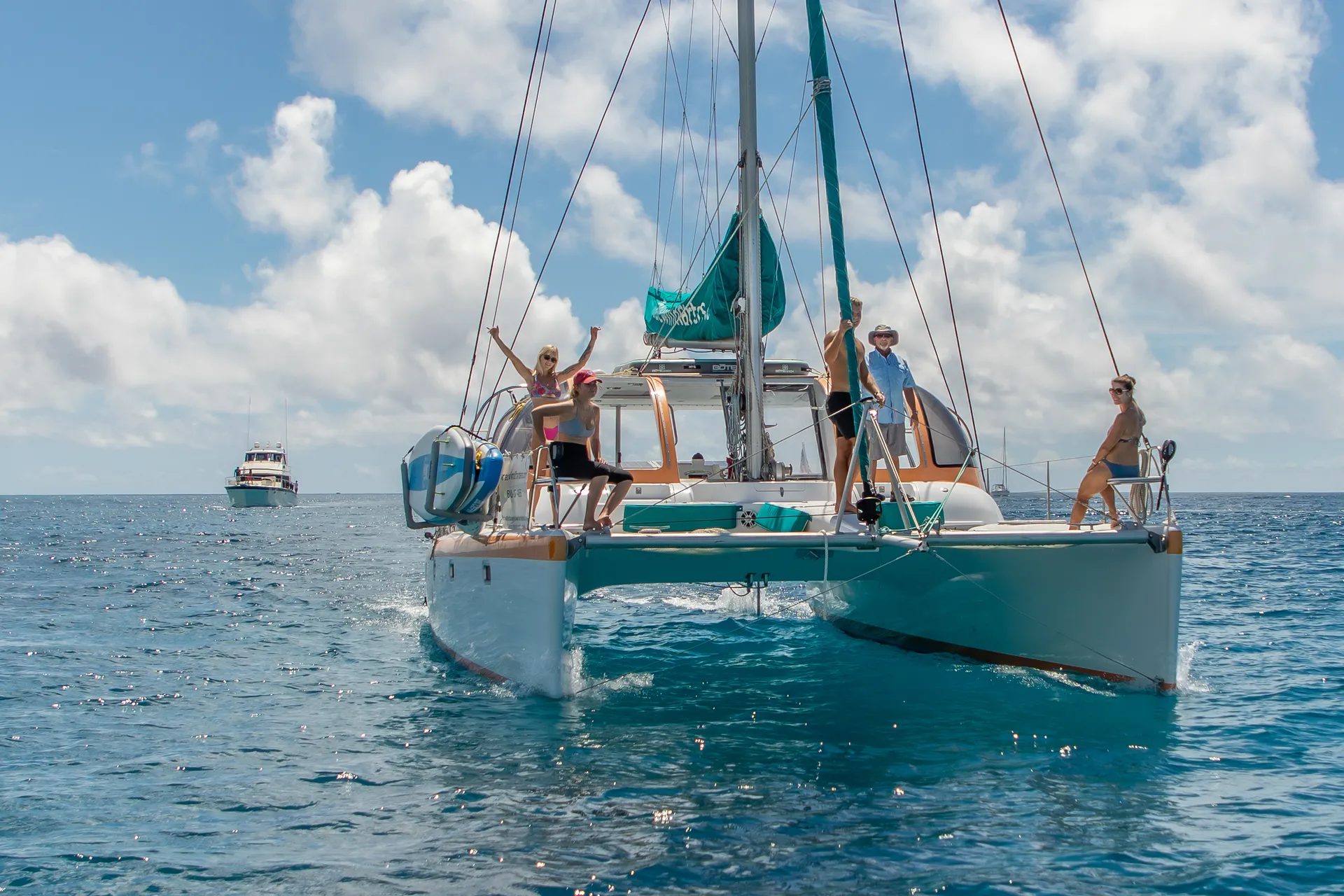 Luxury High Performance Waikiki Sailing Catamaran