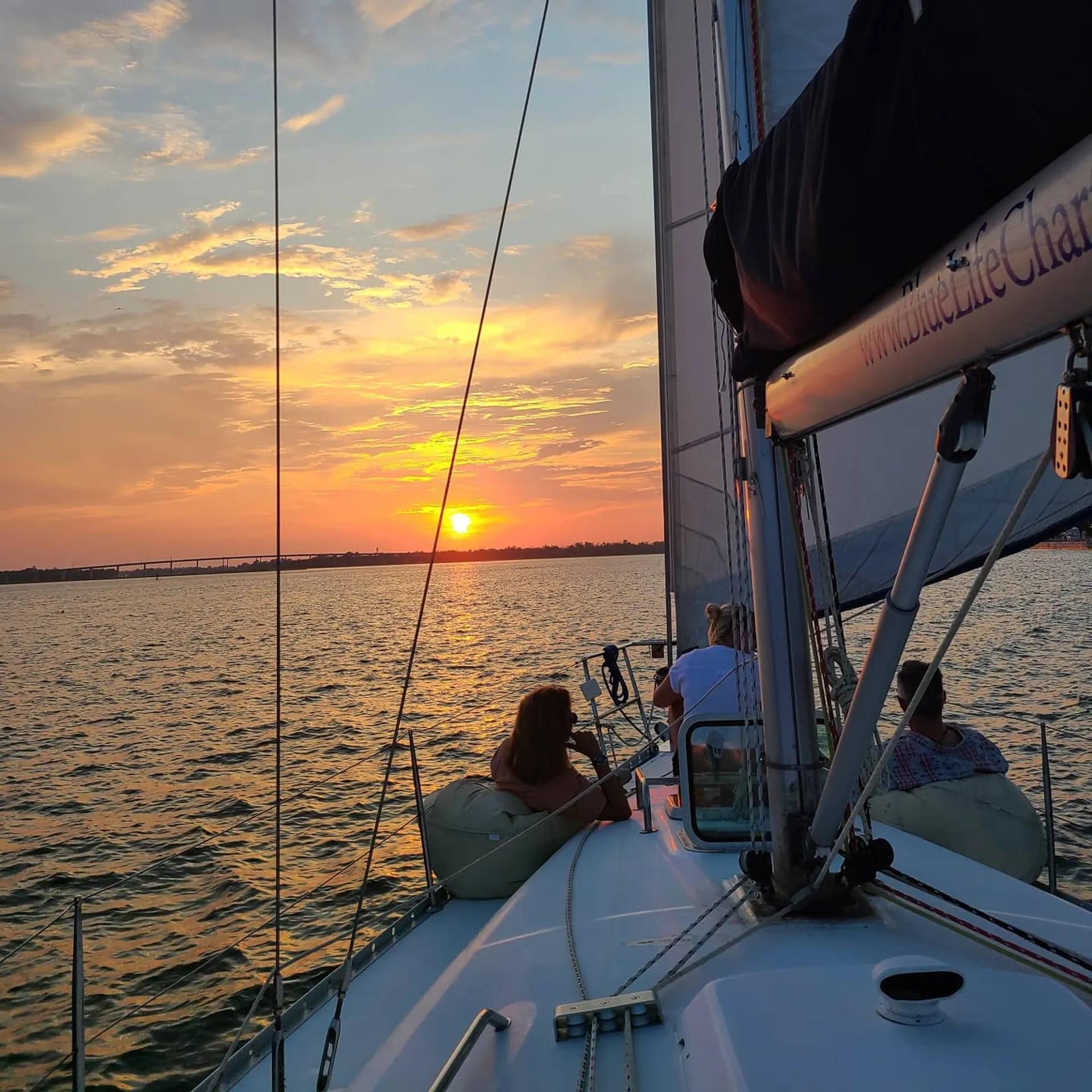 BYOB Sailing on a Luxury Monohull in the Charleston Harbor