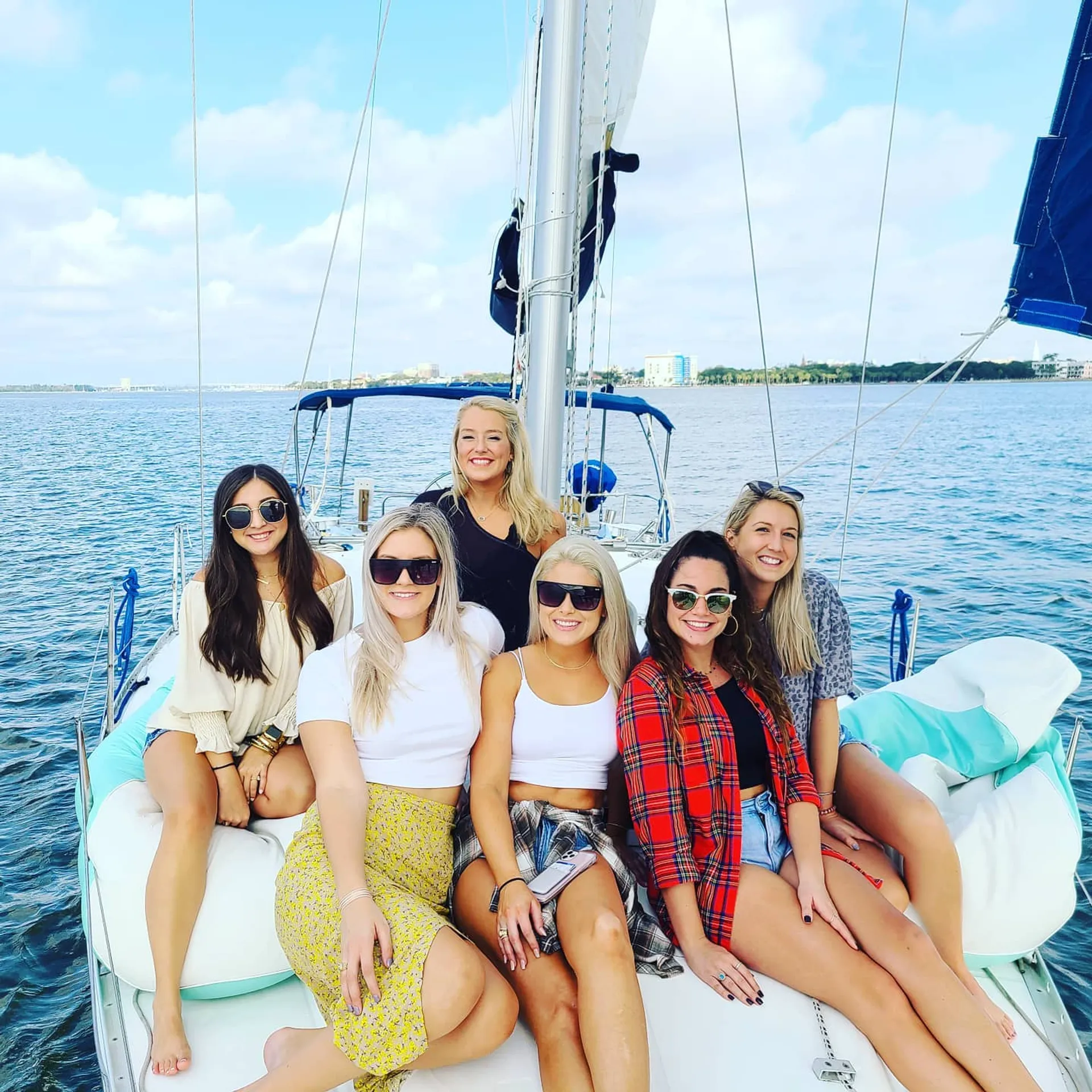 BYOB Sailing on a Luxury Monohull in the Charleston Harbor