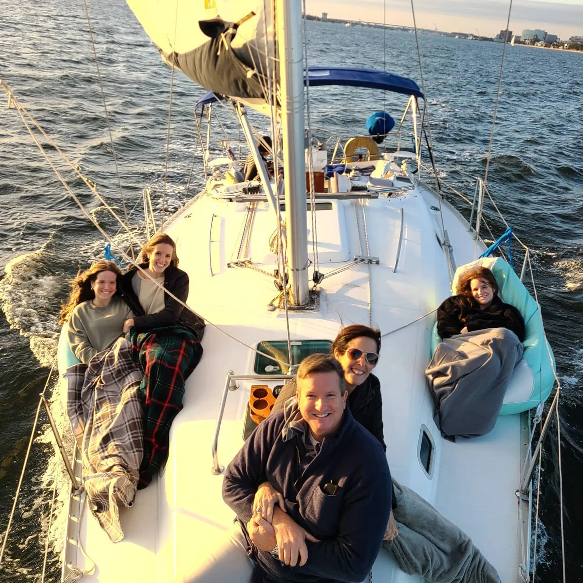 BYOB Sailing on a Luxury Monohull in the Charleston Harbor