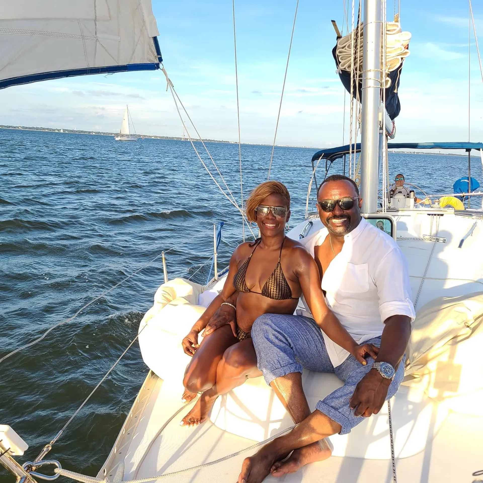 BYOB Sailing on a Luxury Monohull in the Charleston Harbor