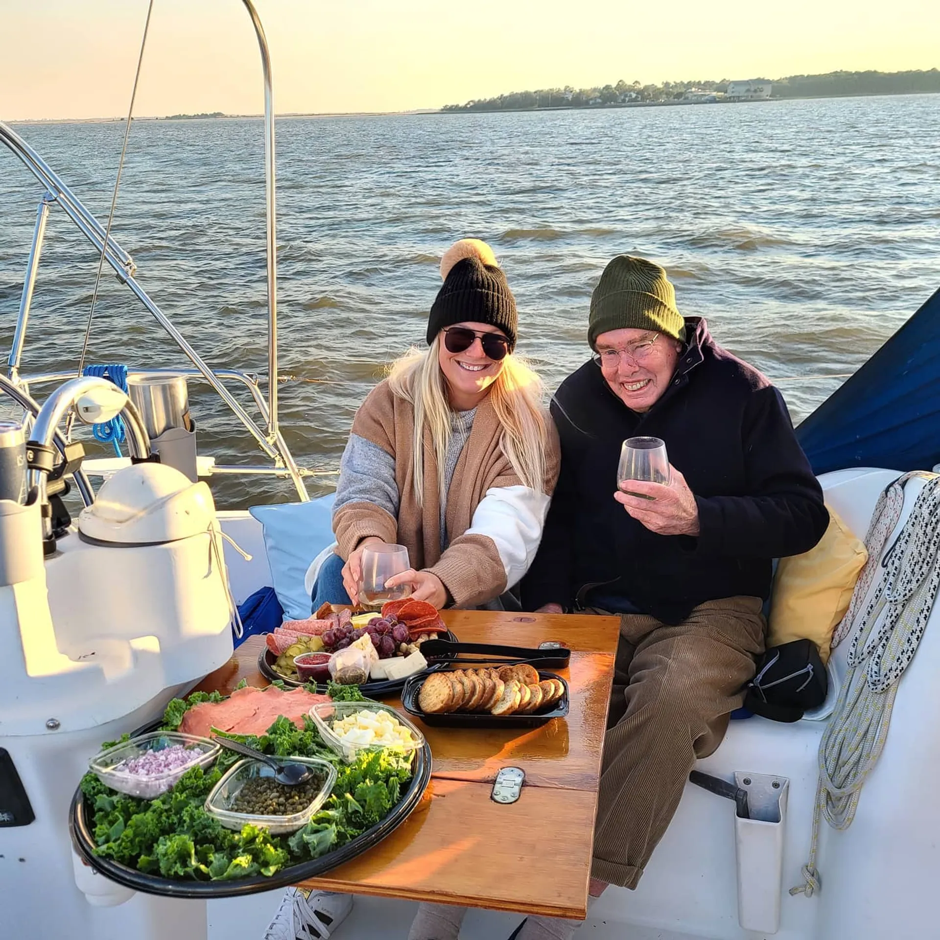 BYOB Sailing on a Luxury Monohull in the Charleston Harbor