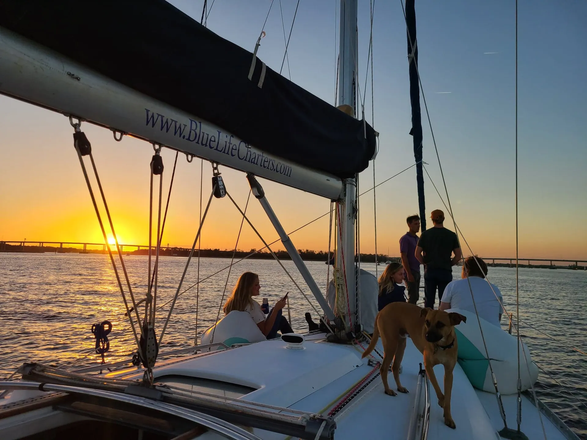 BYOB Sailing on a Luxury Monohull in the Charleston Harbor